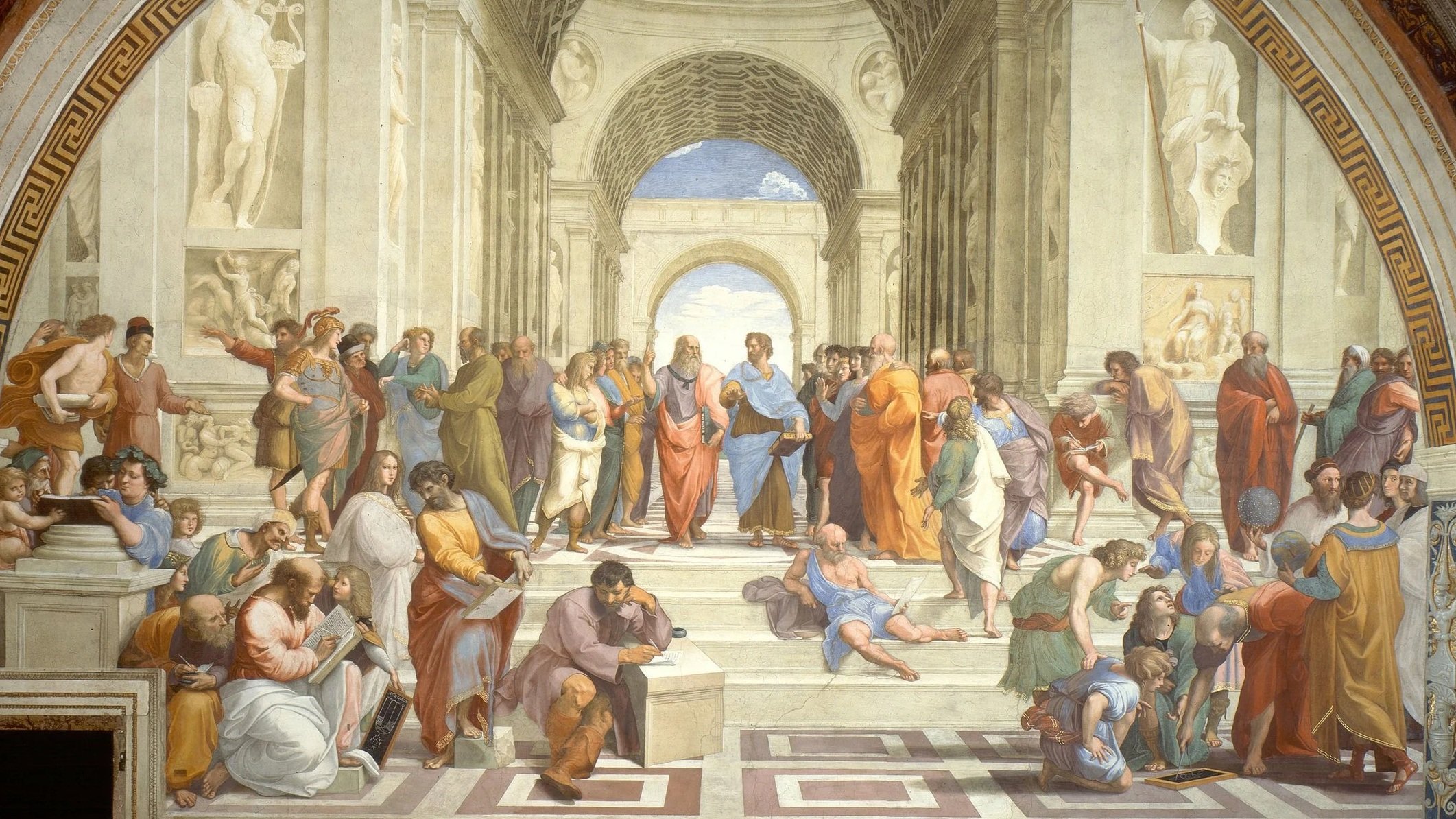 Raffaello--School of Athens