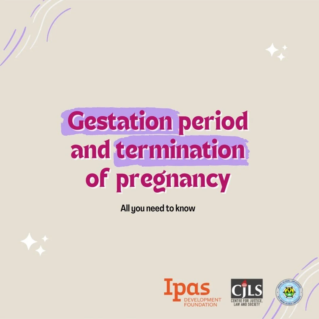 #DemystifyingAbortionLaws | The Medical Termination of Pregnancy Act permits pregnant persons to seek abortion services after meeting certain conditions depending on the gestation period. In this post, we break down the provisions of the MTP Act with