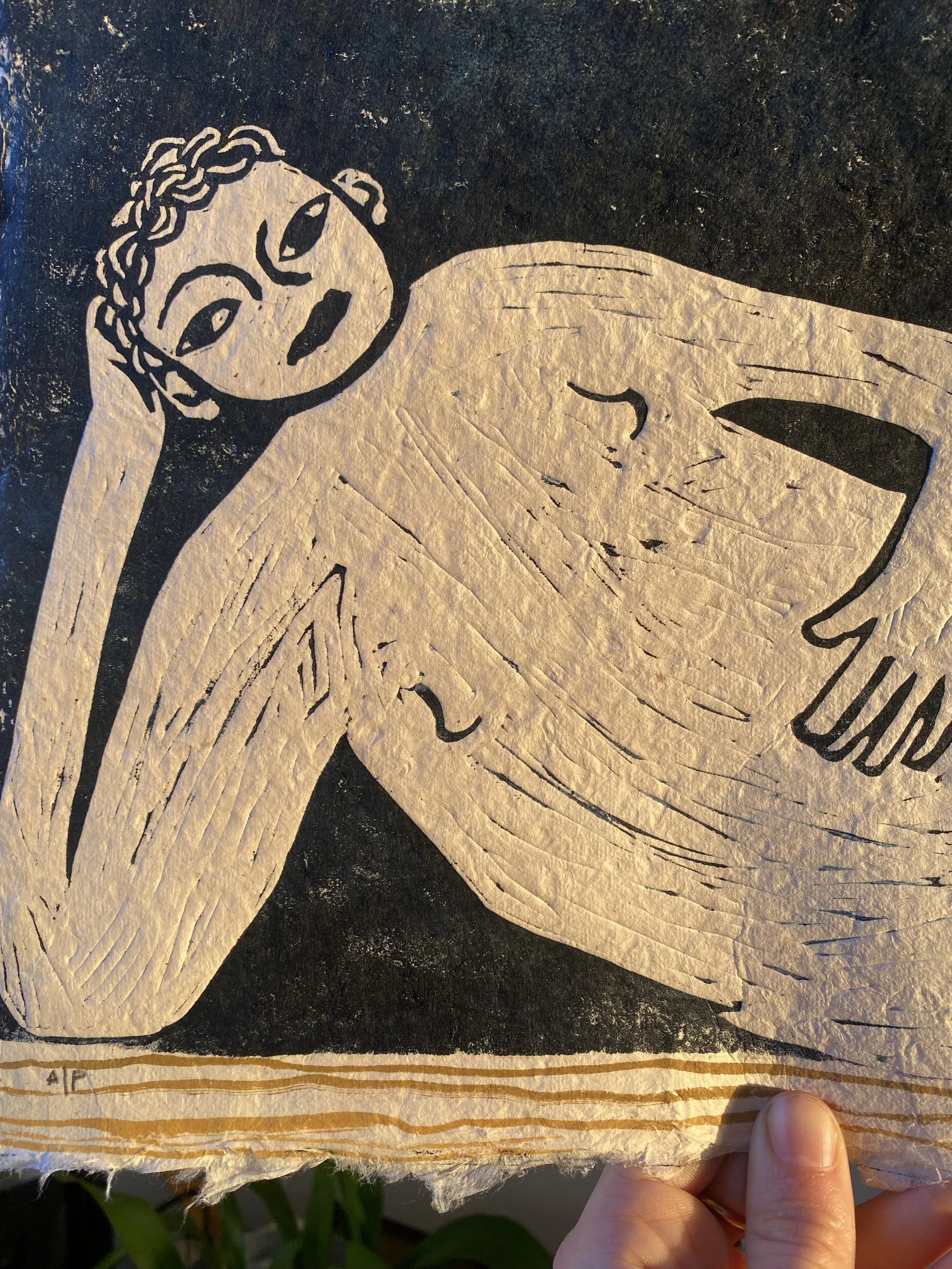 Wow, You Really Are Fond of the Noise of Your Own Voice - wood floor