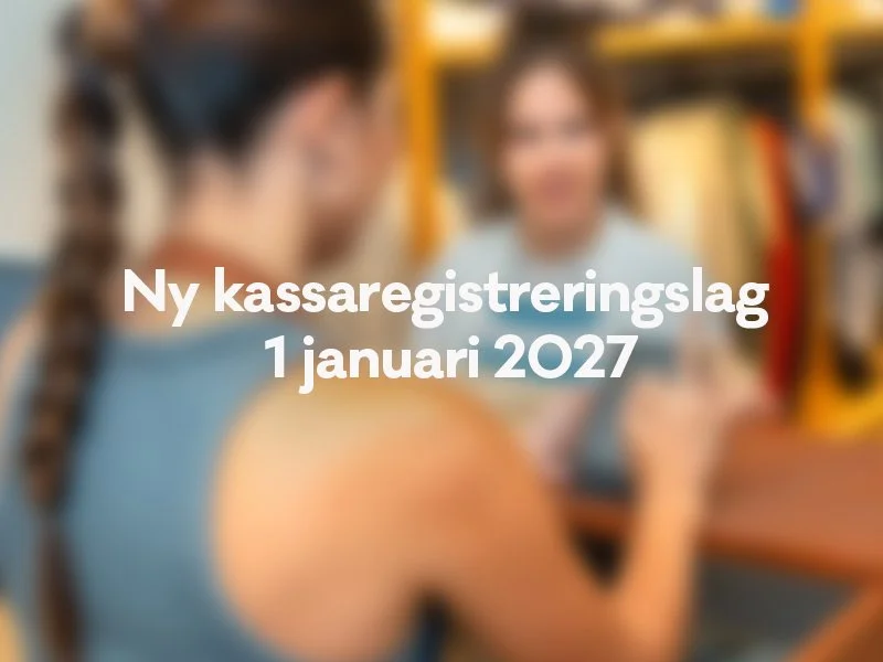 Ny kassaregistreringslag 2027