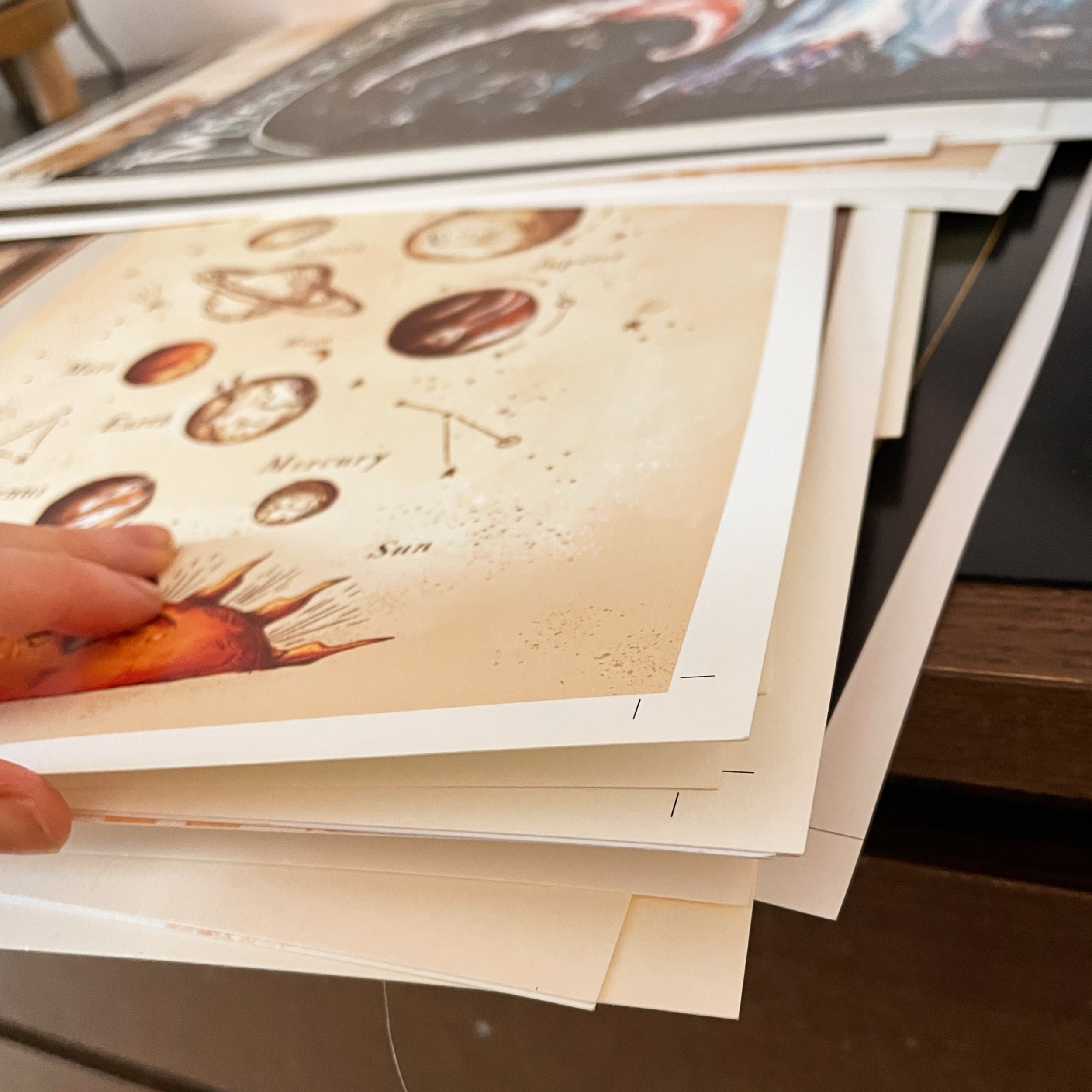 Behind the scenes: Print proofs — So Quiet Shop