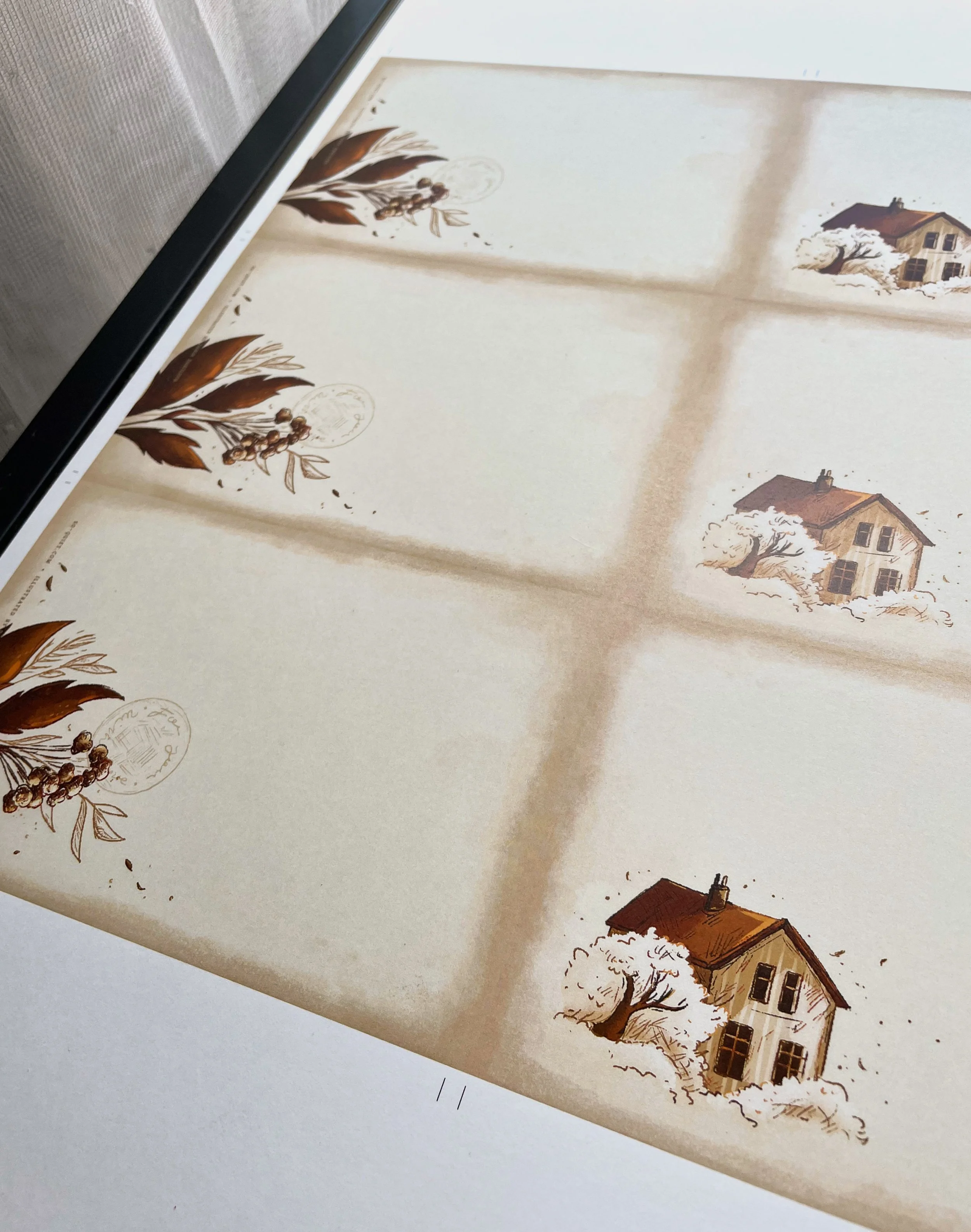 Behind the scenes: Print proofs — So Quiet Shop