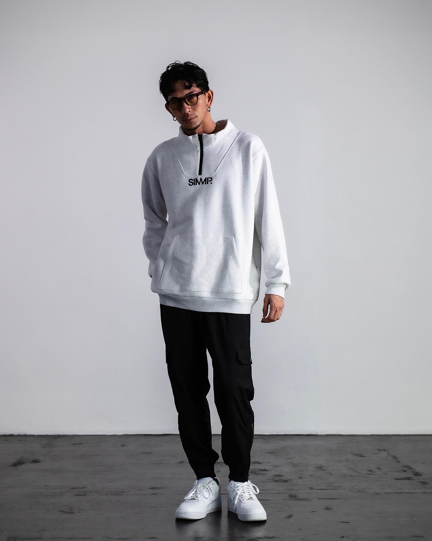 SIMMP. Half-Zip Sweatshirt

Model @taka_concord 
Photographer @chuz_photos