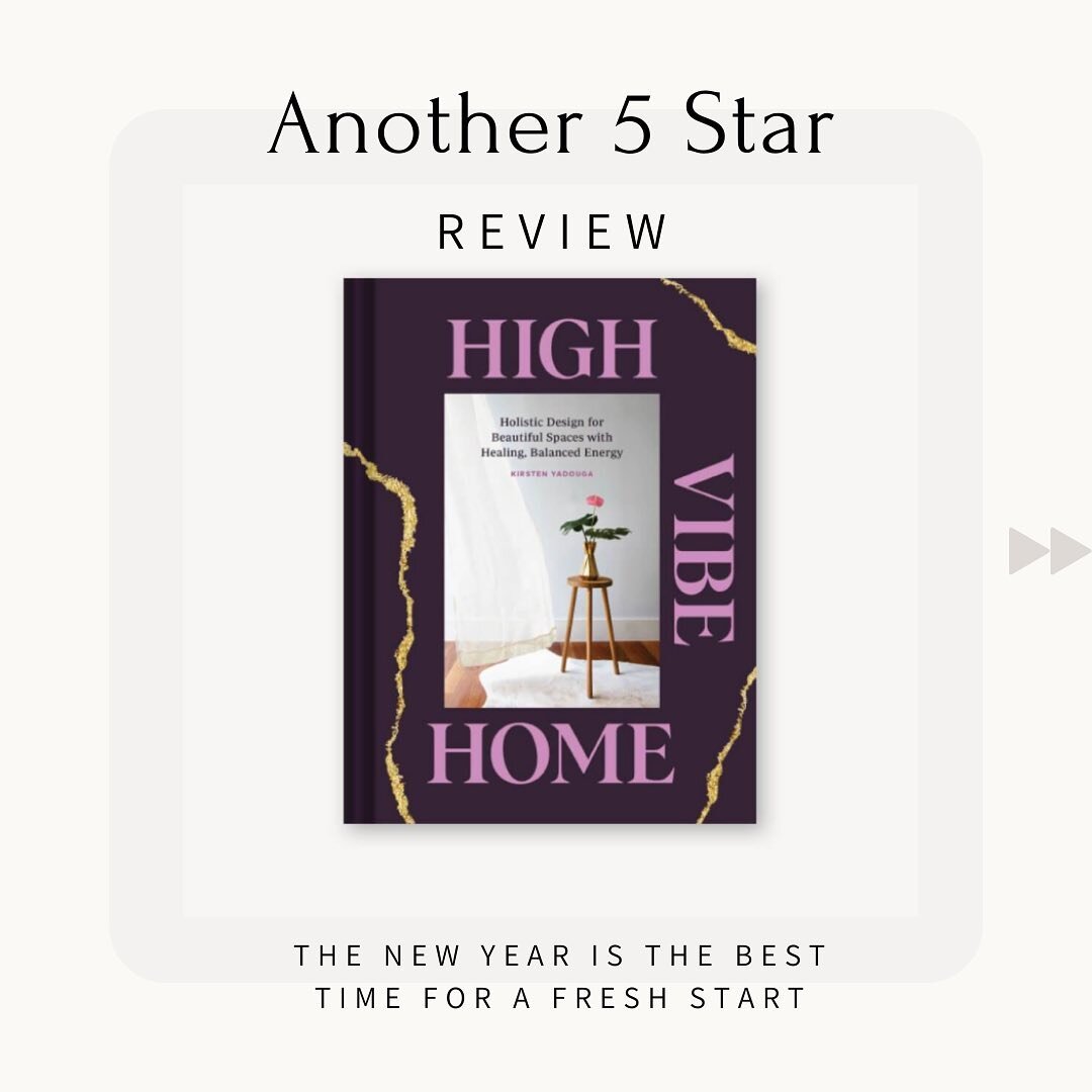 Endless gratitude for all who&rsquo;ve read, shared, and reviewed High Vibe Home this year. Writing a book was honestly the most unexpected and surreal blessing, a total and complete manifestation brought into reality.

If you haven&rsquo;t read it y