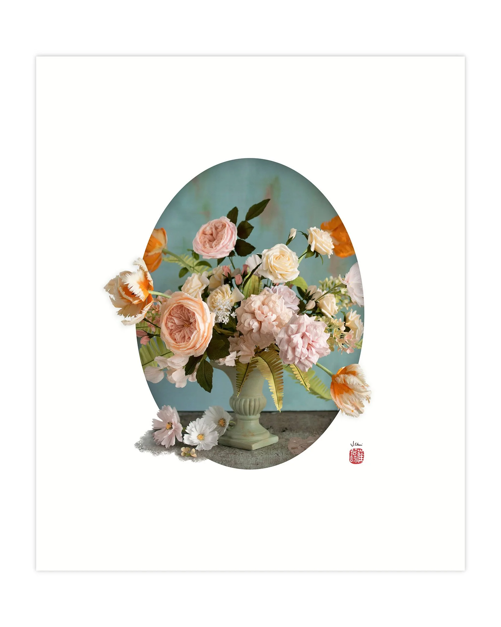 Paper Flower Art — Jessie Chui Fine Art Sculptures and Photography