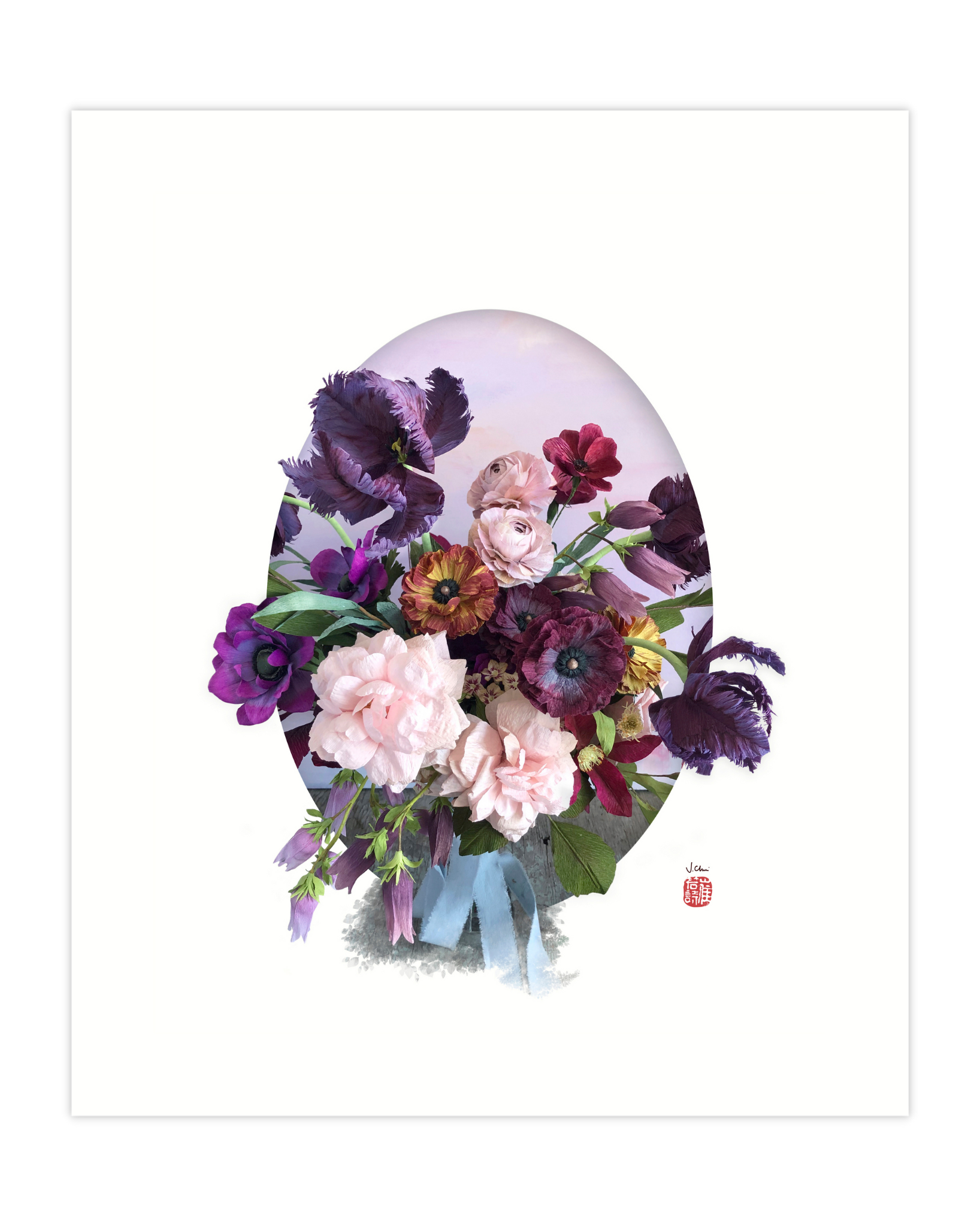 Paper Flower Art — Jessie Chui Fine Art Sculptures and Photography