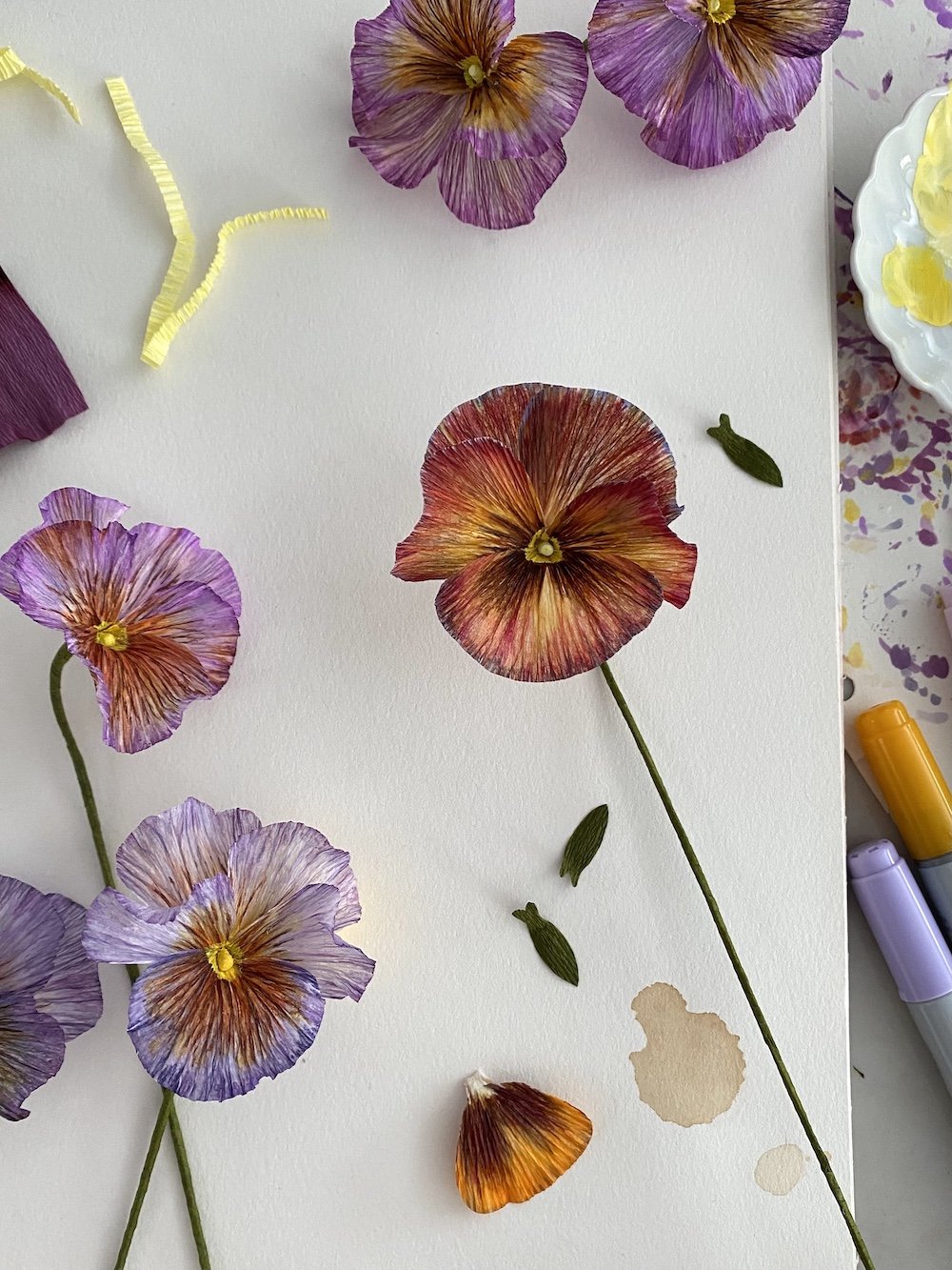Pen + Paper Flowers: FOUND