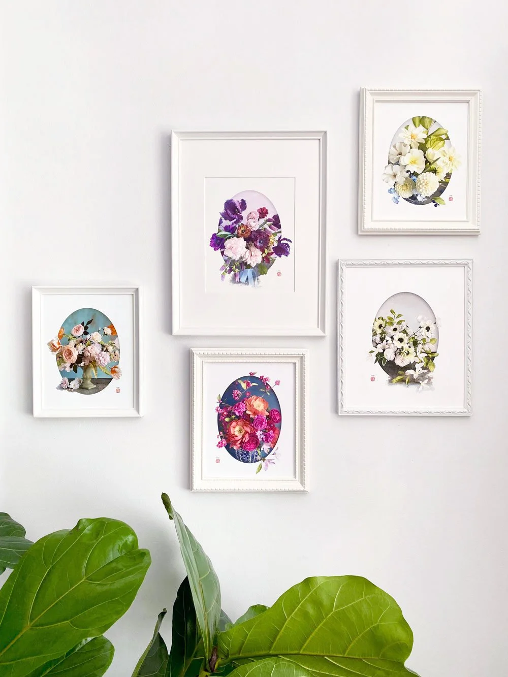 Paper Flower Art Collection Print Release — Jessie Chui Fine Art