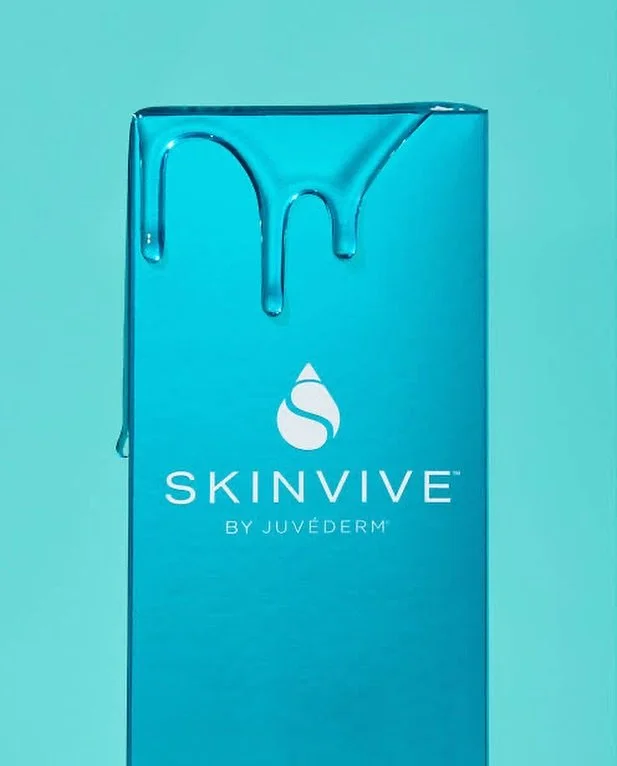 ✨ Meet SKINVIVE&trade; &mdash; the glow booster everyone&rsquo;s talking about! ✨

Unlike fillers, SKINVIVE&trade; is a skin booster. That means micro-droplets of hyaluronic acid are placed just under the skin&rsquo;s surface to:

💧 Hydrate and rest