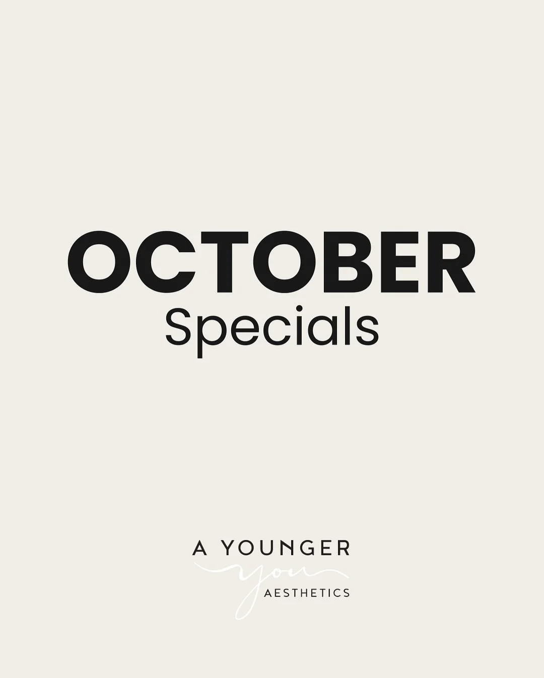 Your Glow Season Starts Now

October is the month to treat yourself &mdash; and save big while you do it:

✨Microneedling w/PRP (Vampire Facial) &mdash; 3-pack + FREE SkinMedica Kit &mdash; $1200 (Save $600)

✨PRP Hair Treatments &mdash; 3-pack + FRE