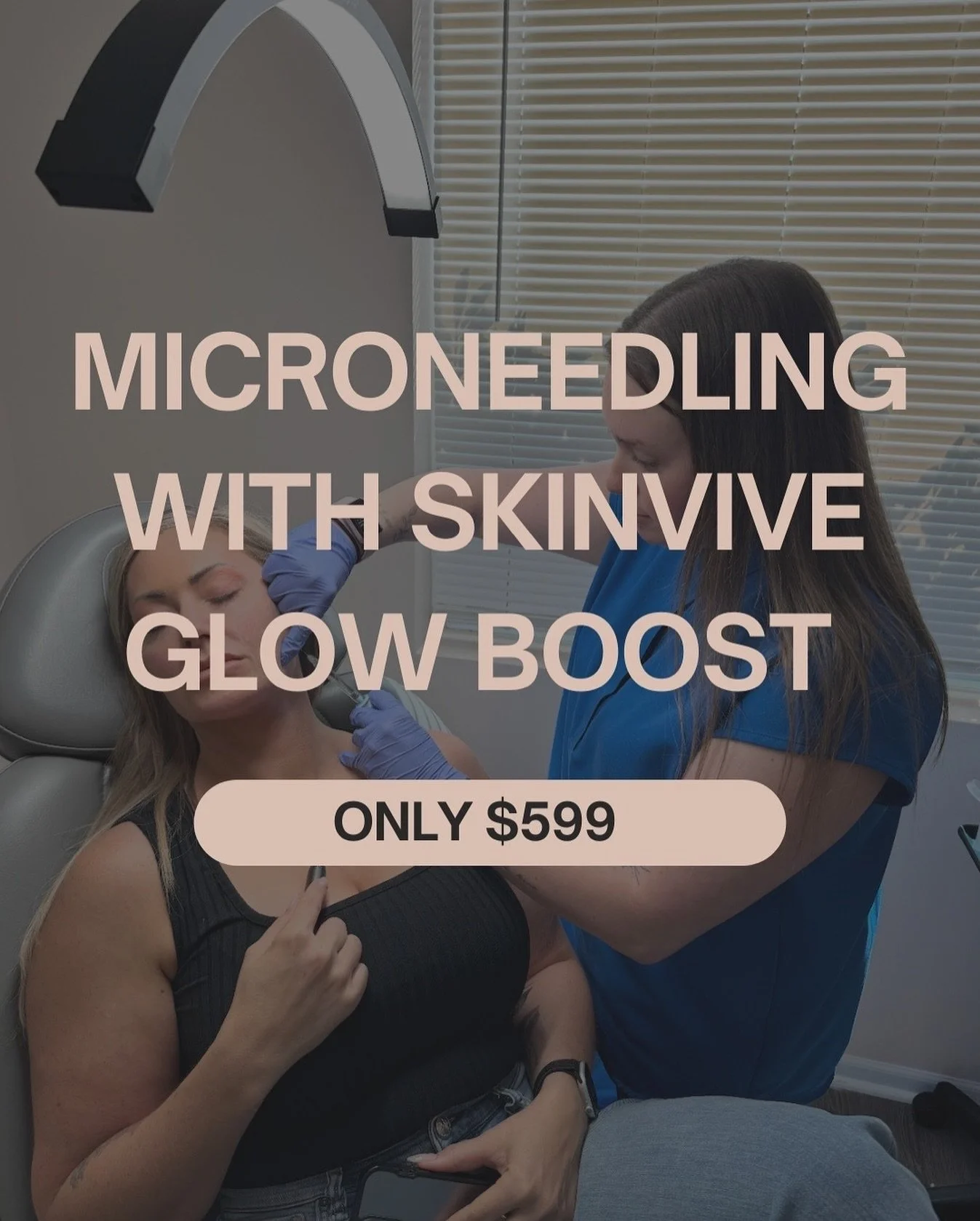 This is your sign to take your skin to the next level.

Microneedling refines pores and boosts collagen while Skinvive infuses long-lasting hydration for a plumper, dewy finish.

Experience smoother, brighter, more radiant skin &mdash; for $599 throu