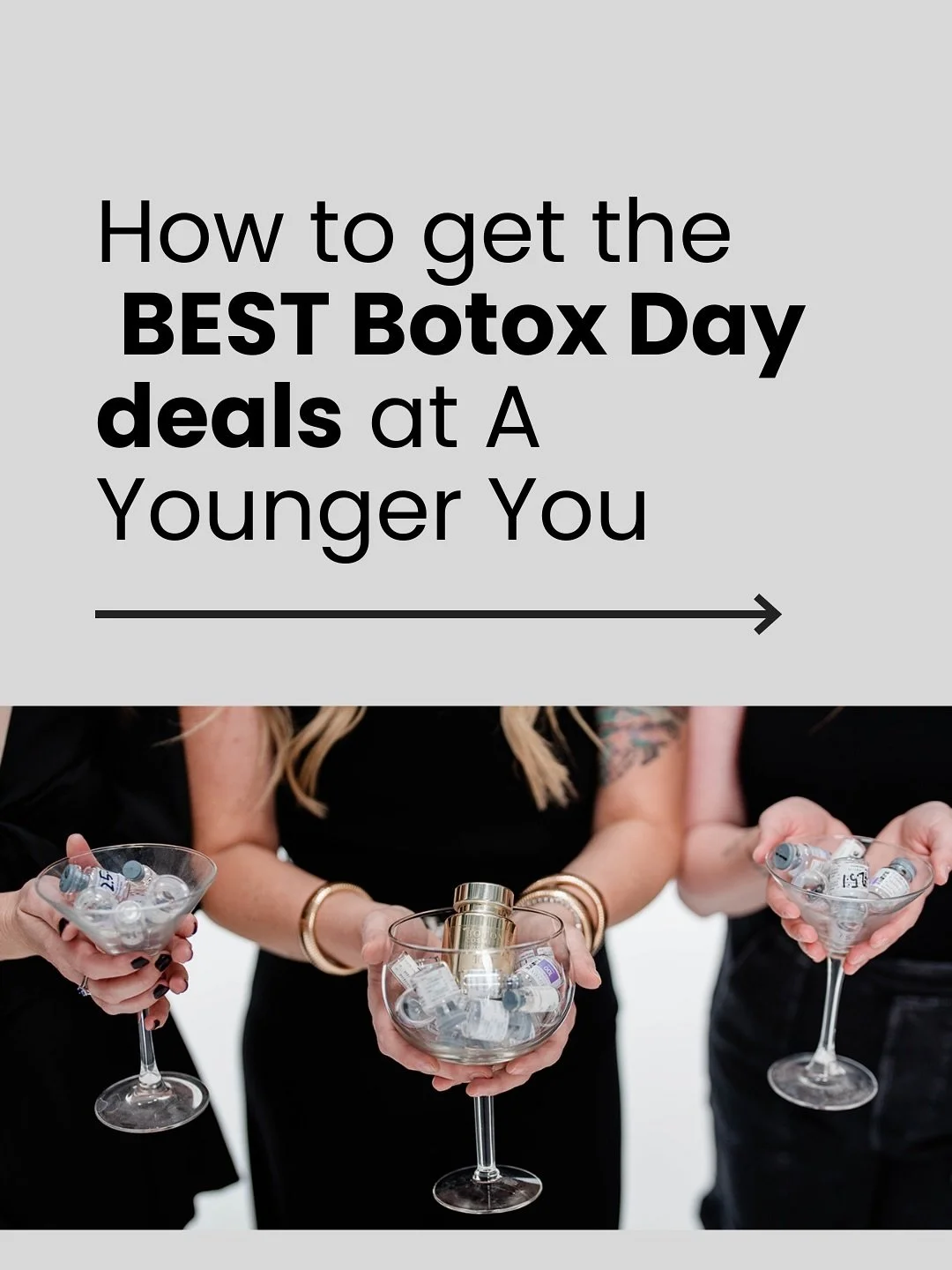 Botox Day isn&rsquo;t just a sale&mdash;it&rsquo;s a strategy.

Follow these steps so you don&rsquo;t miss the BOGO gift cards at 12 PM on 11/19 or the one-night-only Botox deals at our after-hours event. Save this post so you&rsquo;re ready.