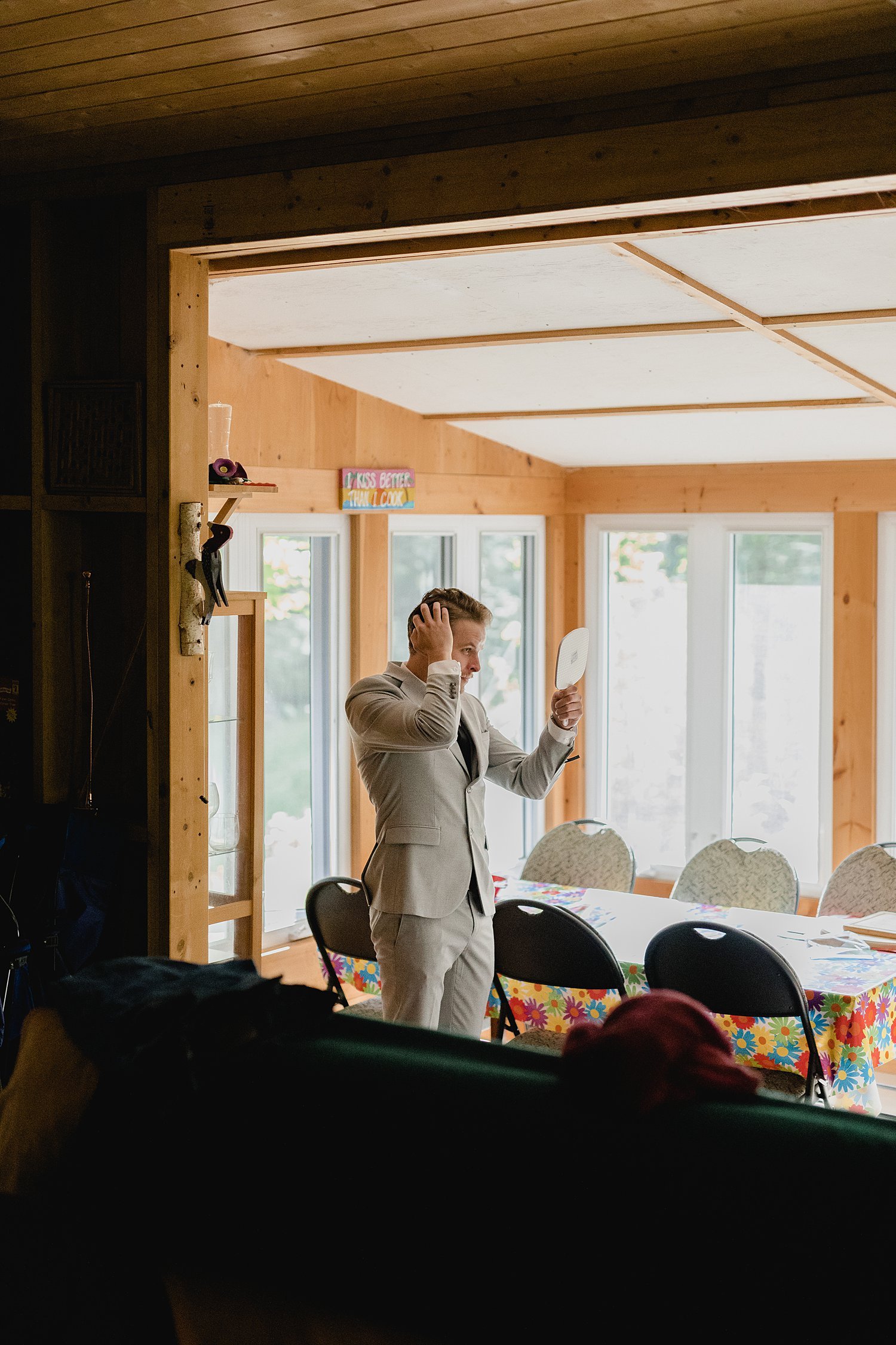 A Boho Fall Wedding at a Family Built Cabin in Lyndhurst, Ontario | Prince Edward County Wedding Photographer | Holly McMurter Photographs_0017.jpg