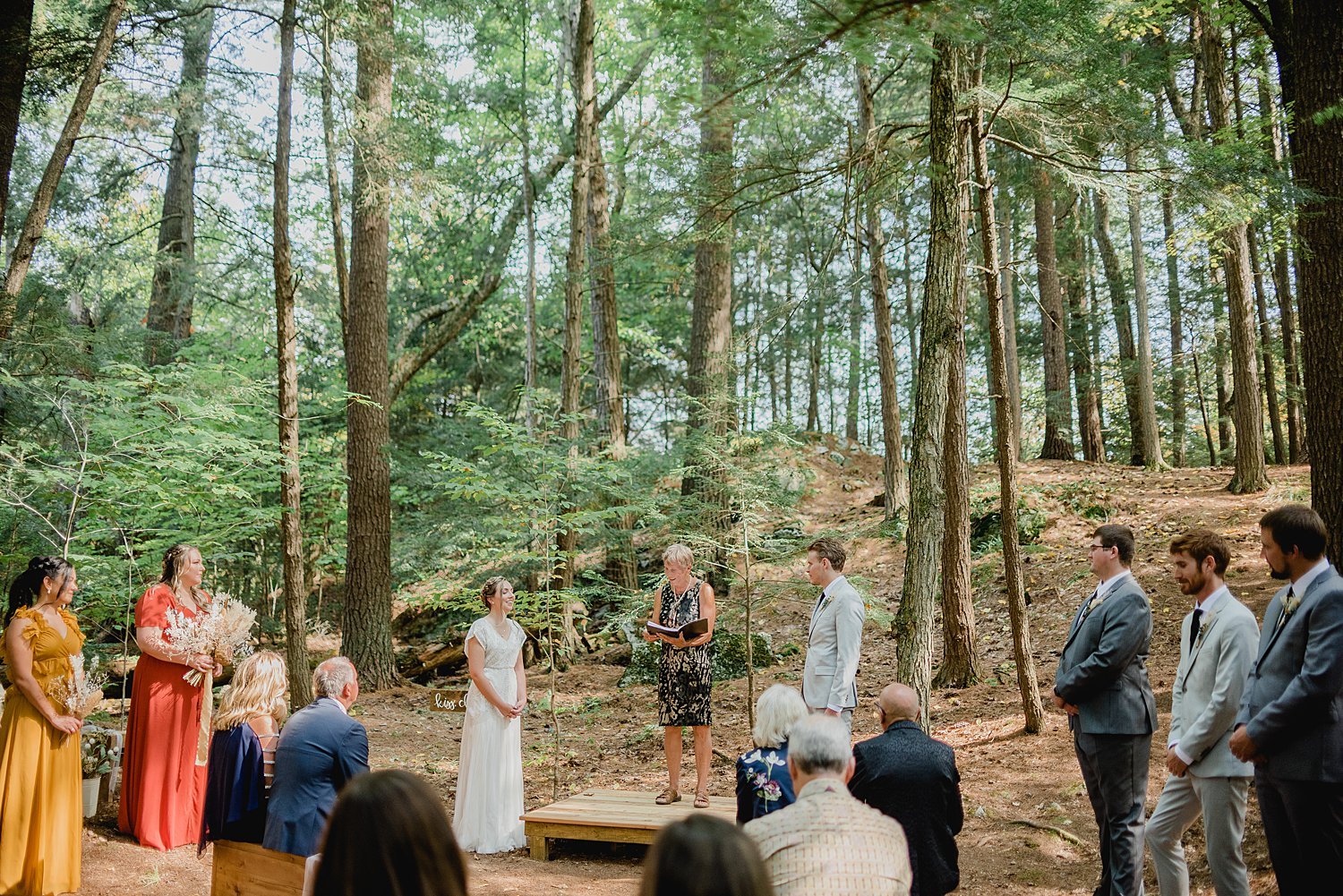 A Boho Fall Wedding at a Family Built Cabin in Lyndhurst, Ontario | Prince Edward County Wedding Photographer | Holly McMurter Photographs_0052.jpg