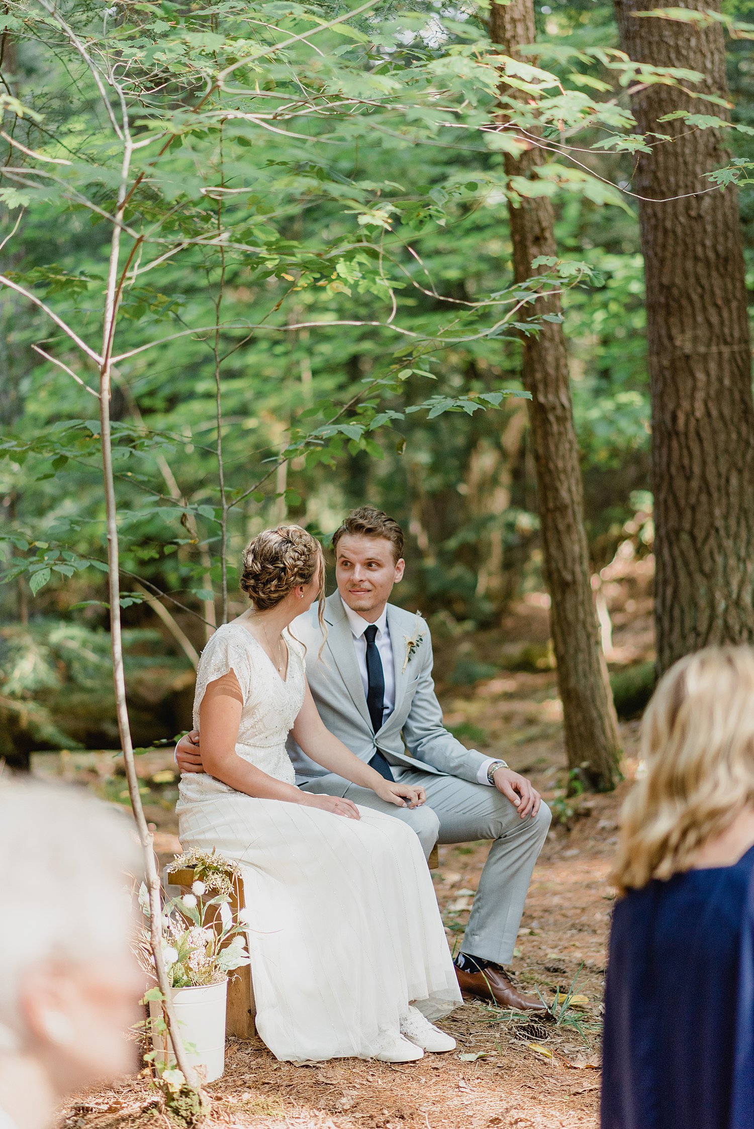 A Boho Fall Wedding at a Family Built Cabin in Lyndhurst, Ontario | Prince Edward County Wedding Photographer | Holly McMurter Photographs_0054.jpg