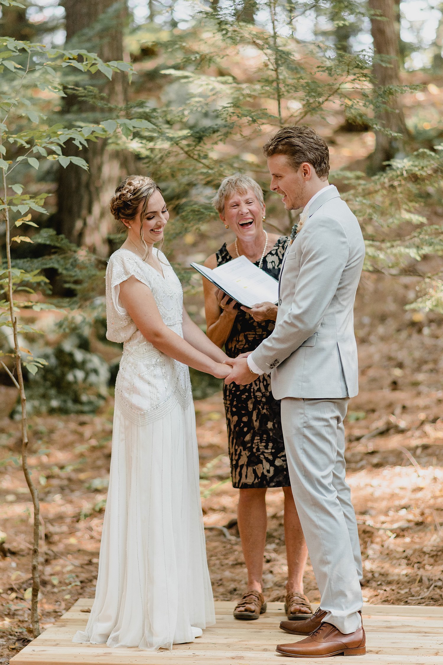 A Boho Fall Wedding at a Family Built Cabin in Lyndhurst, Ontario | Prince Edward County Wedding Photographer | Holly McMurter Photographs_0061.jpg