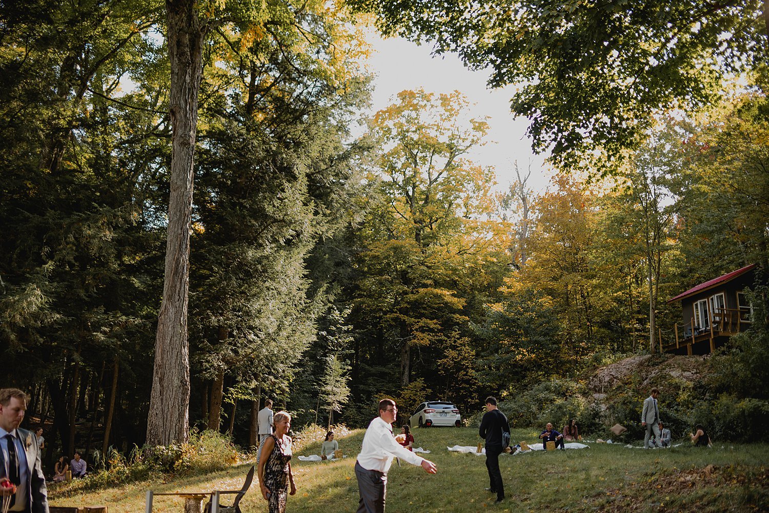 A Boho Fall Wedding at a Family Built Cabin in Lyndhurst, Ontario | Prince Edward County Wedding Photographer | Holly McMurter Photographs_0127.jpg