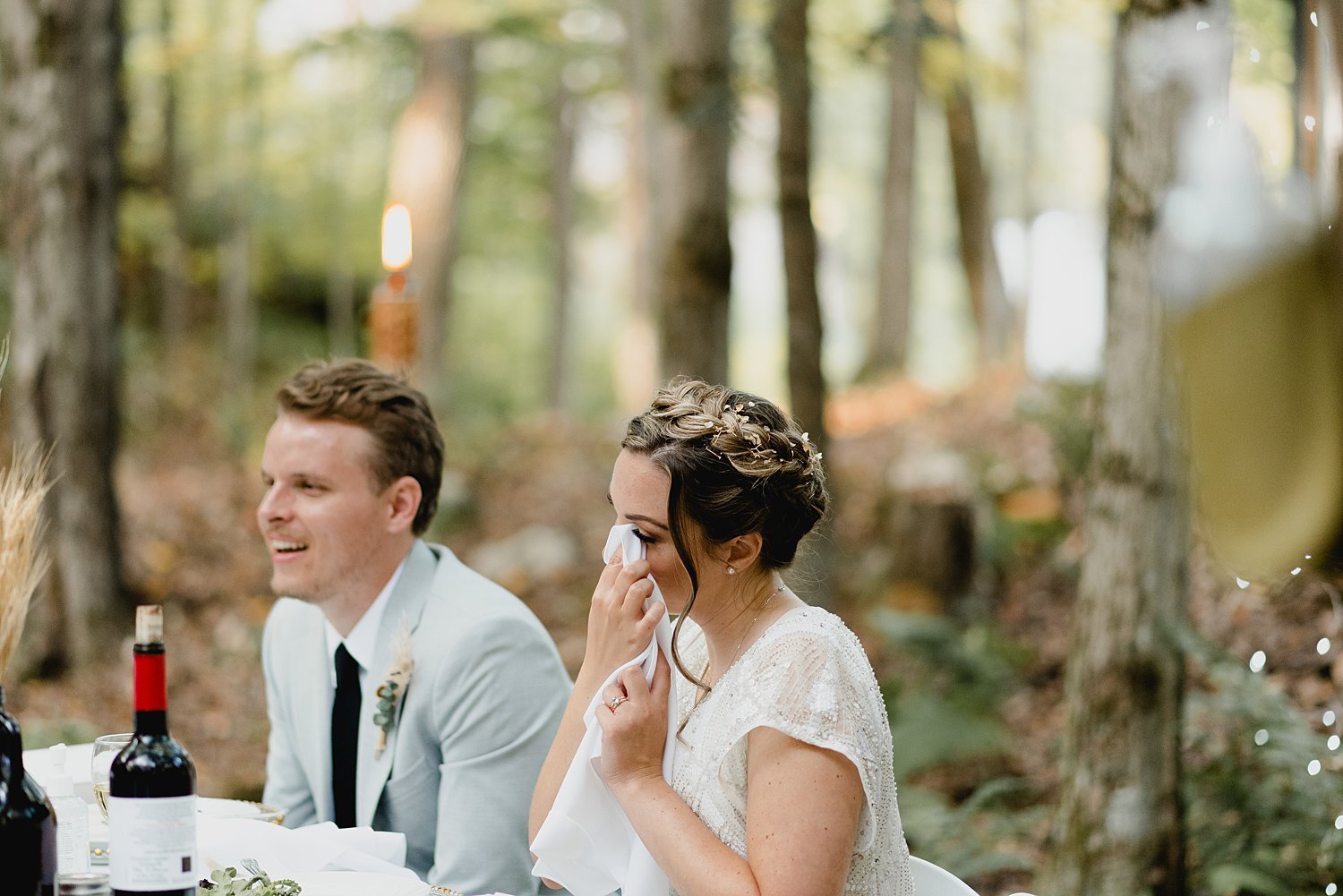 A Boho Fall Wedding at a Family Built Cabin in Lyndhurst, Ontario | Prince Edward County Wedding Photographer | Holly McMurter Photographs_0139.jpg