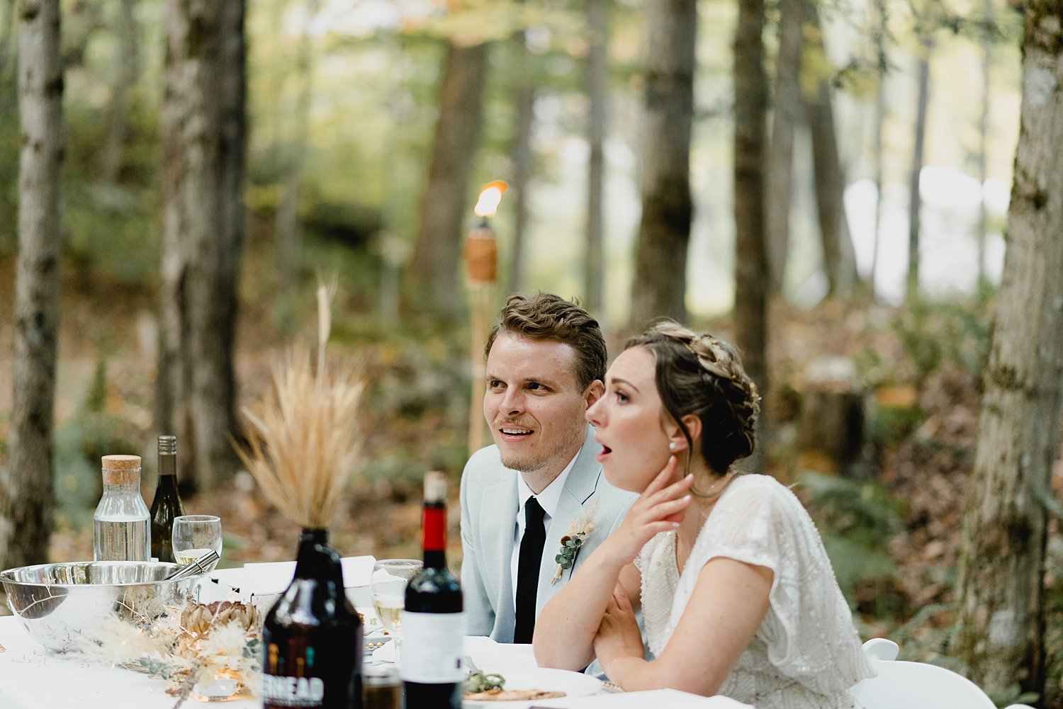 A Boho Fall Wedding at a Family Built Cabin in Lyndhurst, Ontario | Prince Edward County Wedding Photographer | Holly McMurter Photographs_0143.jpg