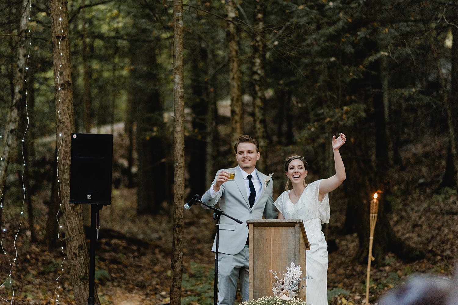A Boho Fall Wedding at a Family Built Cabin in Lyndhurst, Ontario | Prince Edward County Wedding Photographer | Holly McMurter Photographs_0151.jpg