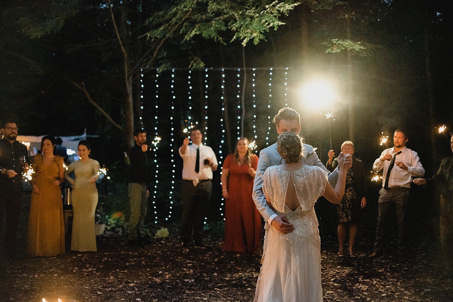 A Boho Fall Wedding at a Family Built Cabin in Lyndhurst, Ontario | Prince Edward County Wedding Photographer | Holly McMurter Photographs_0155.jpg
