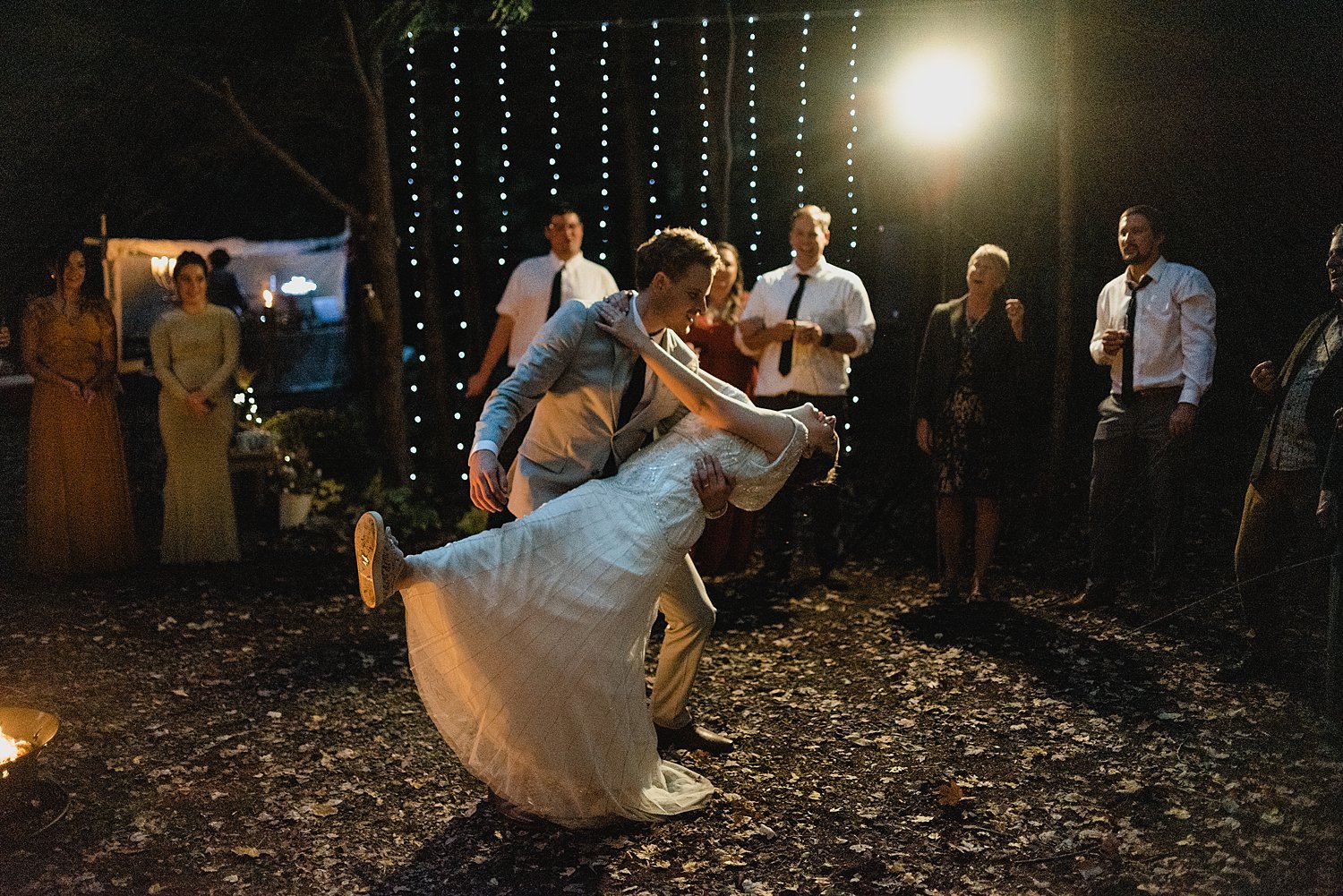 A Boho Fall Wedding at a Family Built Cabin in Lyndhurst, Ontario | Prince Edward County Wedding Photographer | Holly McMurter Photographs_0163.jpg