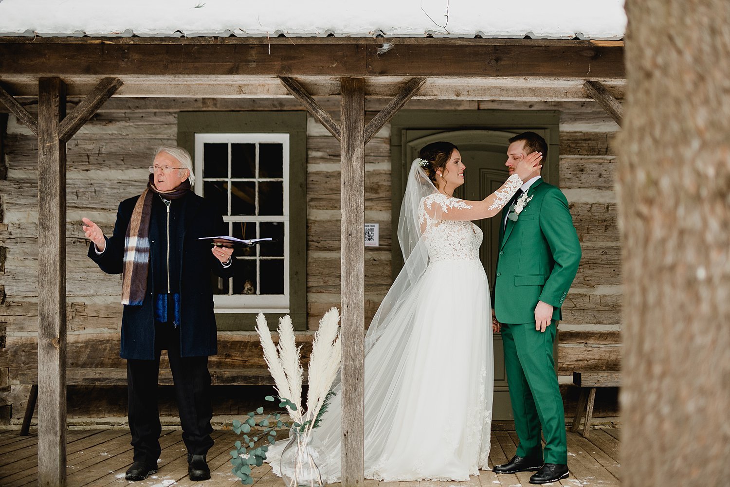 Intimate Winter Elopement at O'Hara Mill Homestead in Madoc, Ontario | Prince Edward County Wedding Photographer | Holly McMurter Photographs_0017.jpg