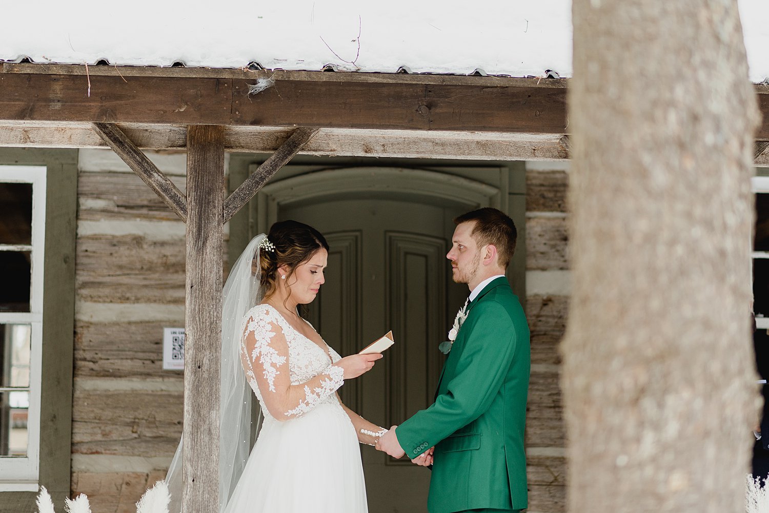 Intimate Winter Elopement at O'Hara Mill Homestead in Madoc, Ontario | Prince Edward County Wedding Photographer | Holly McMurter Photographs_0018.jpg