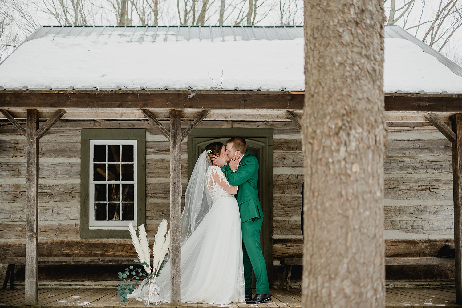 Intimate Winter Elopement at O'Hara Mill Homestead in Madoc, Ontario | Prince Edward County Wedding Photographer | Holly McMurter Photographs_0021.jpg