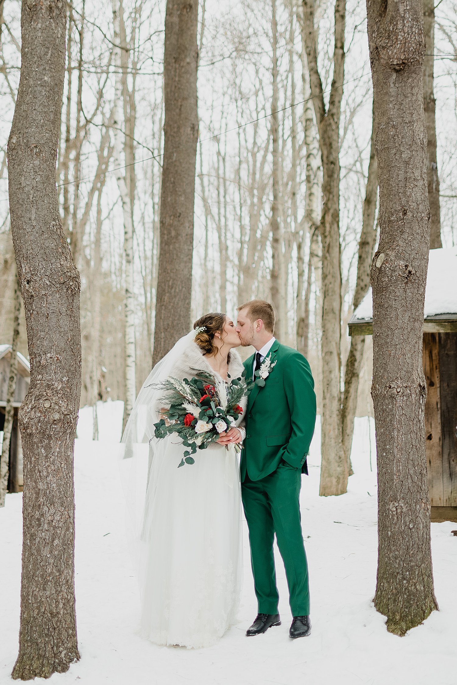 Intimate Winter Elopement at O'Hara Mill Homestead in Madoc, Ontario | Prince Edward County Wedding Photographer | Holly McMurter Photographs_0022.jpg