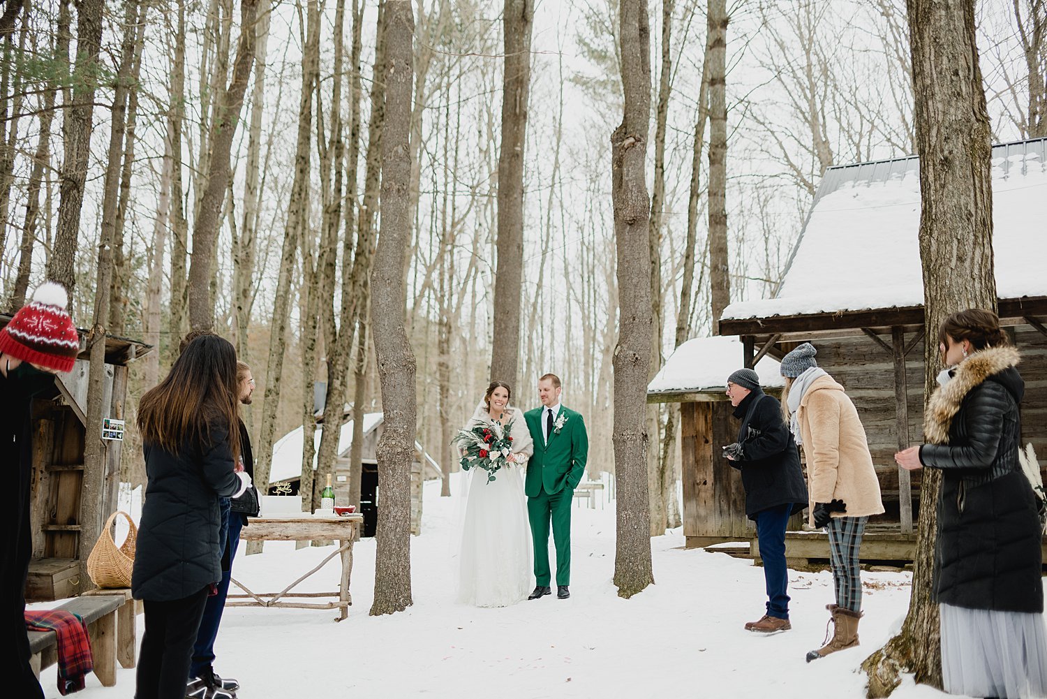 Intimate Winter Elopement at O'Hara Mill Homestead in Madoc, Ontario | Prince Edward County Wedding Photographer | Holly McMurter Photographs_0023.jpg