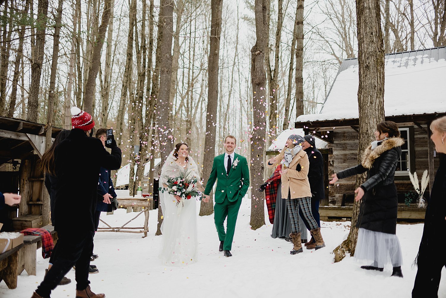 Intimate Winter Elopement at O'Hara Mill Homestead in Madoc, Ontario | Prince Edward County Wedding Photographer | Holly McMurter Photographs_0025.jpg