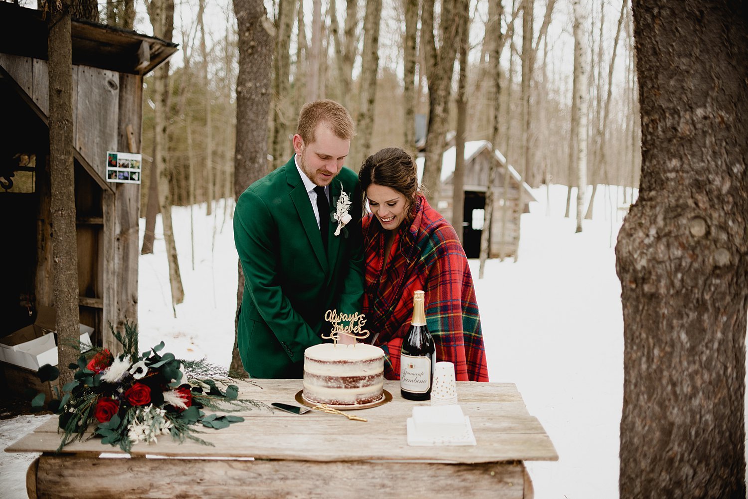 Intimate Winter Elopement at O'Hara Mill Homestead in Madoc, Ontario | Prince Edward County Wedding Photographer | Holly McMurter Photographs_0034.jpg