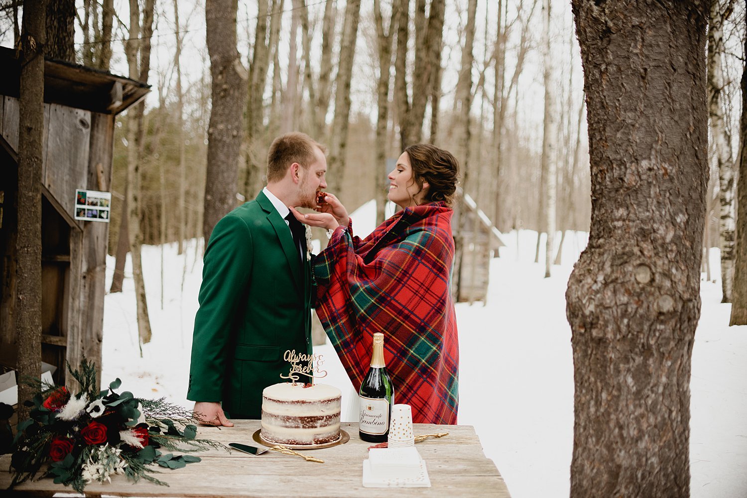 Intimate Winter Elopement at O'Hara Mill Homestead in Madoc, Ontario | Prince Edward County Wedding Photographer | Holly McMurter Photographs_0035.jpg