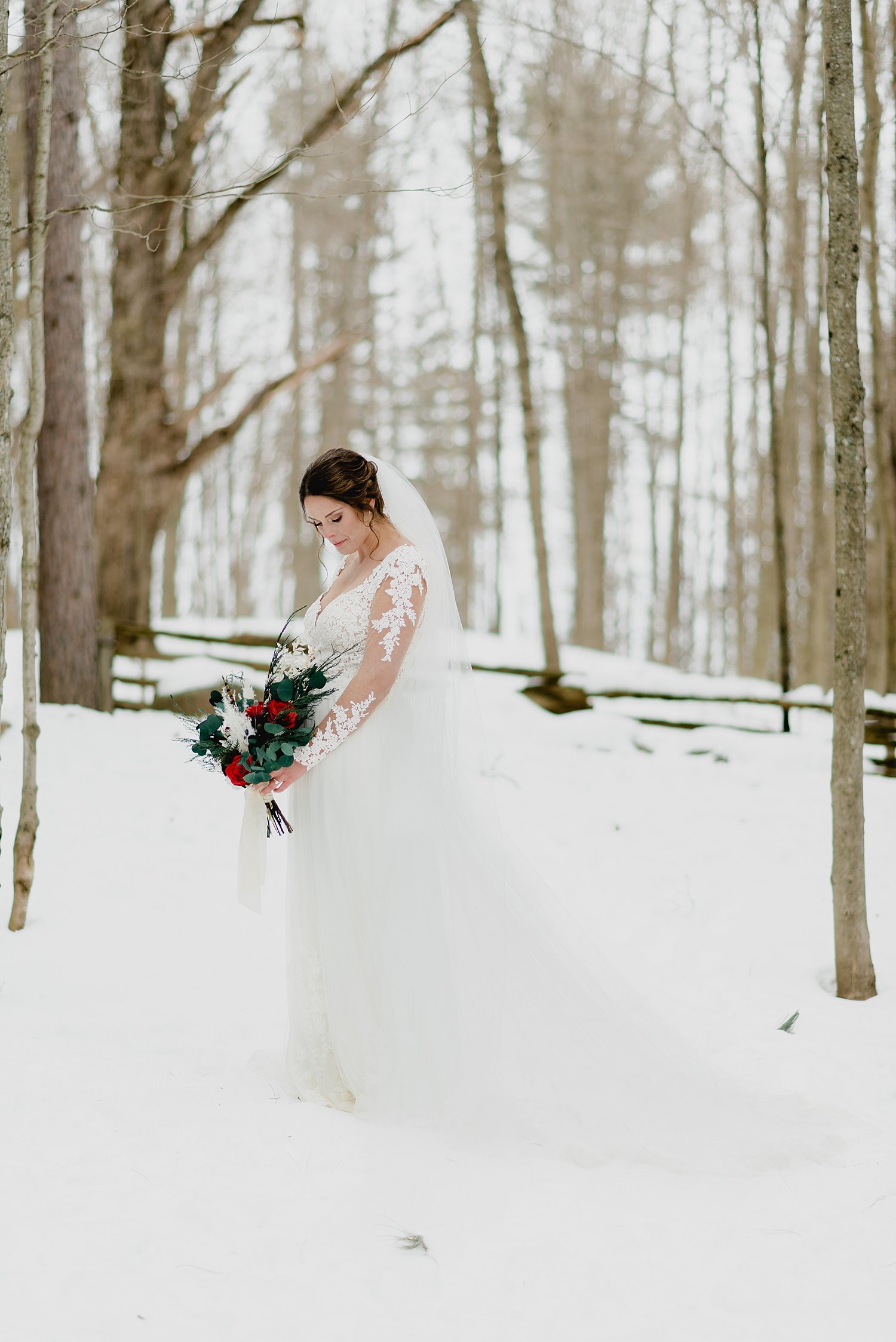 Intimate Winter Elopement at O'Hara Mill Homestead in Madoc, Ontario | Prince Edward County Wedding Photographer | Holly McMurter Photographs_0037.jpg