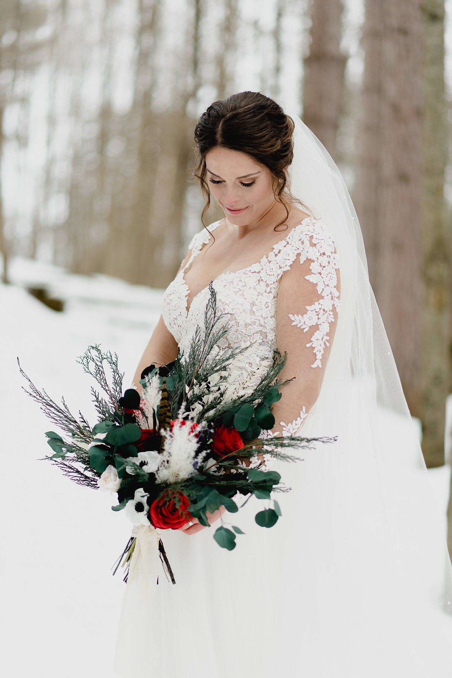 Intimate Winter Elopement at O'Hara Mill Homestead in Madoc, Ontario | Prince Edward County Wedding Photographer | Holly McMurter Photographs_0039.jpg