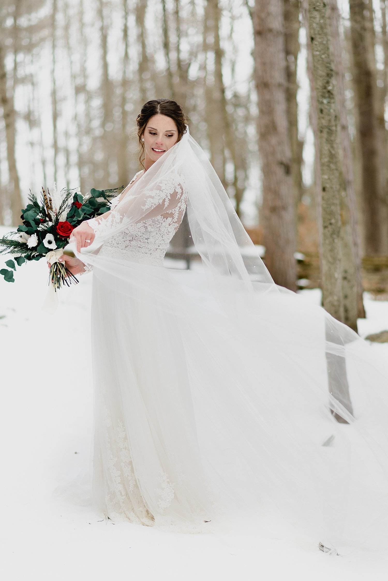 Intimate Winter Elopement at O'Hara Mill Homestead in Madoc, Ontario | Prince Edward County Wedding Photographer | Holly McMurter Photographs_0040.jpg