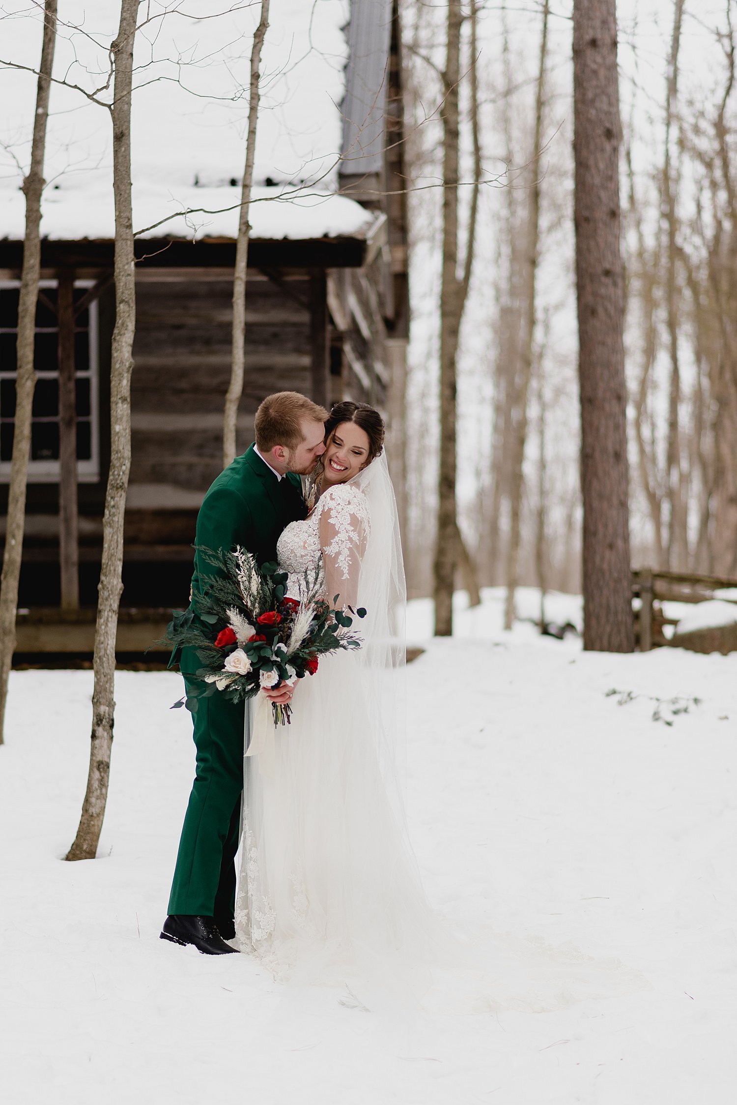 Intimate Winter Elopement at O'Hara Mill Homestead in Madoc, Ontario | Prince Edward County Wedding Photographer | Holly McMurter Photographs_0043.jpg