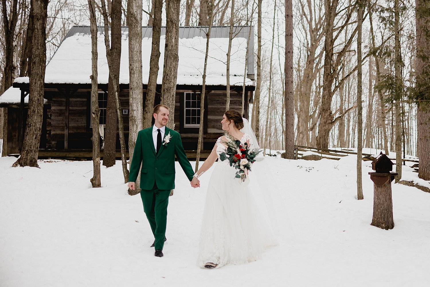 Intimate Winter Elopement at O'Hara Mill Homestead in Madoc, Ontario | Prince Edward County Wedding Photographer | Holly McMurter Photographs_0044.jpg