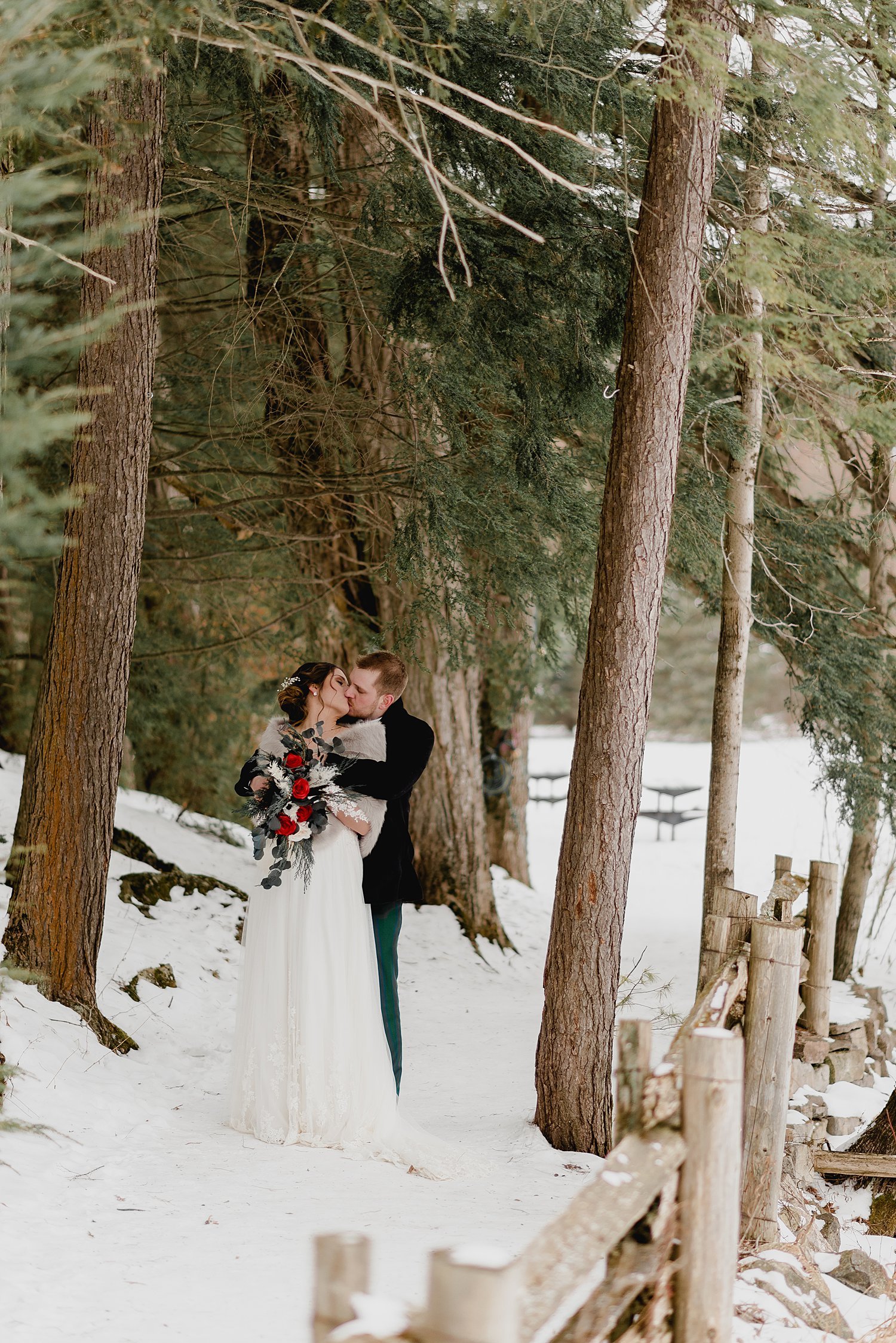 Intimate Winter Elopement at O'Hara Mill Homestead in Madoc, Ontario | Prince Edward County Wedding Photographer | Holly McMurter Photographs_0050.jpg