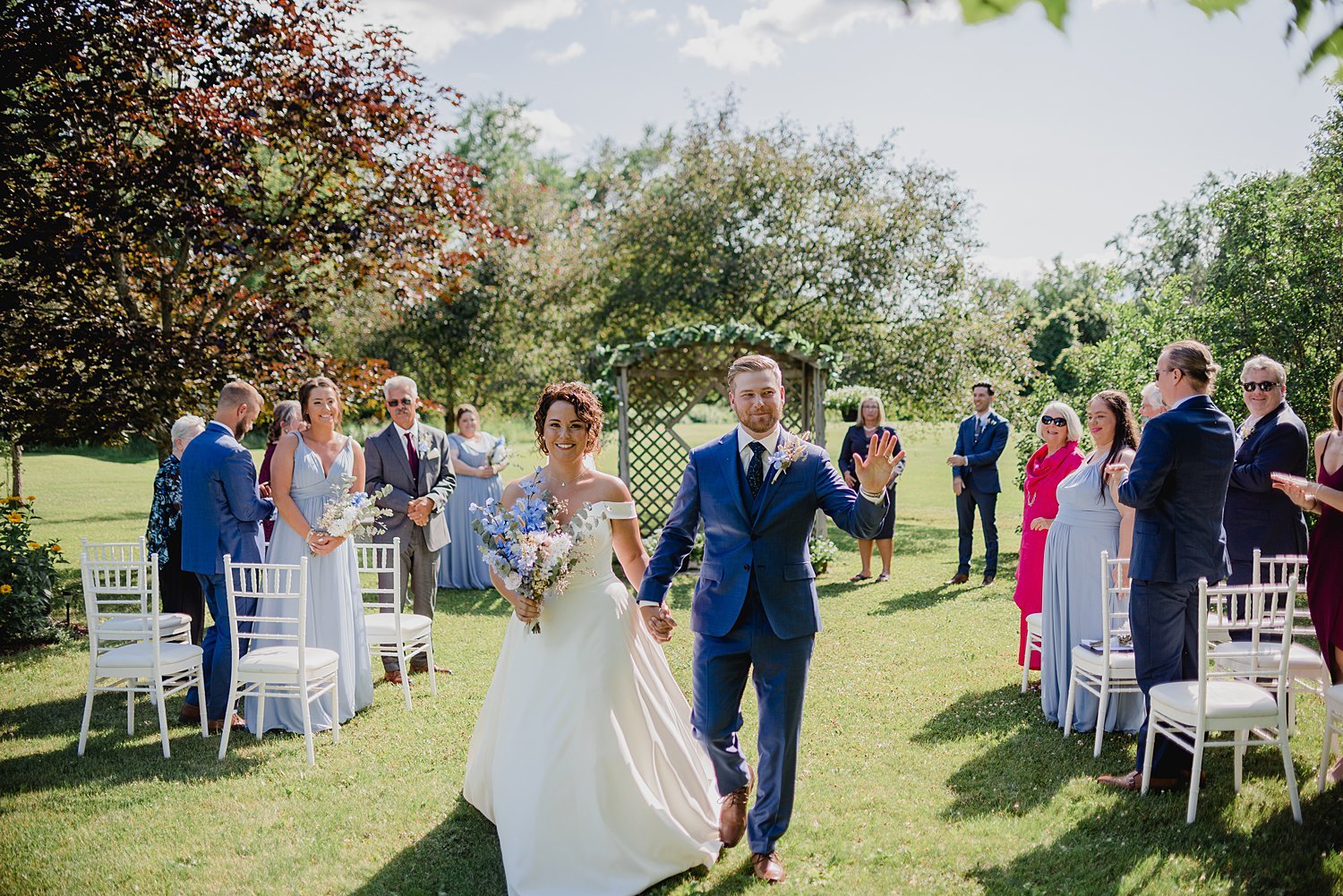 Elegant Summer Backyard Tented Wedding in Sydenham, Ontario | Prince Edward County Wedding Photographer | Holly McMurter Photographs_0052.jpg