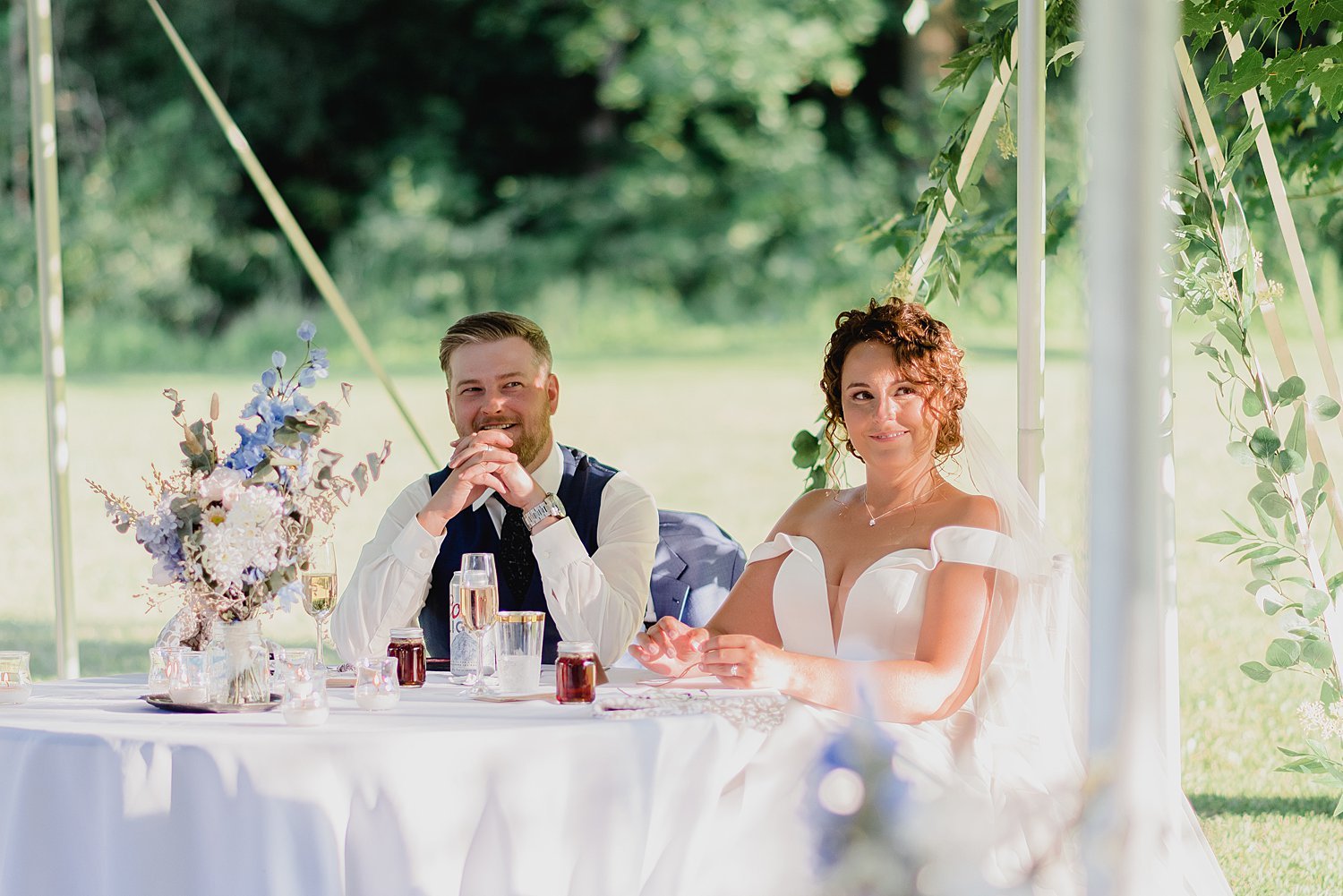 Elegant Summer Backyard Tented Wedding in Sydenham, Ontario | Prince Edward County Wedding Photographer | Holly McMurter Photographs_0081.jpg