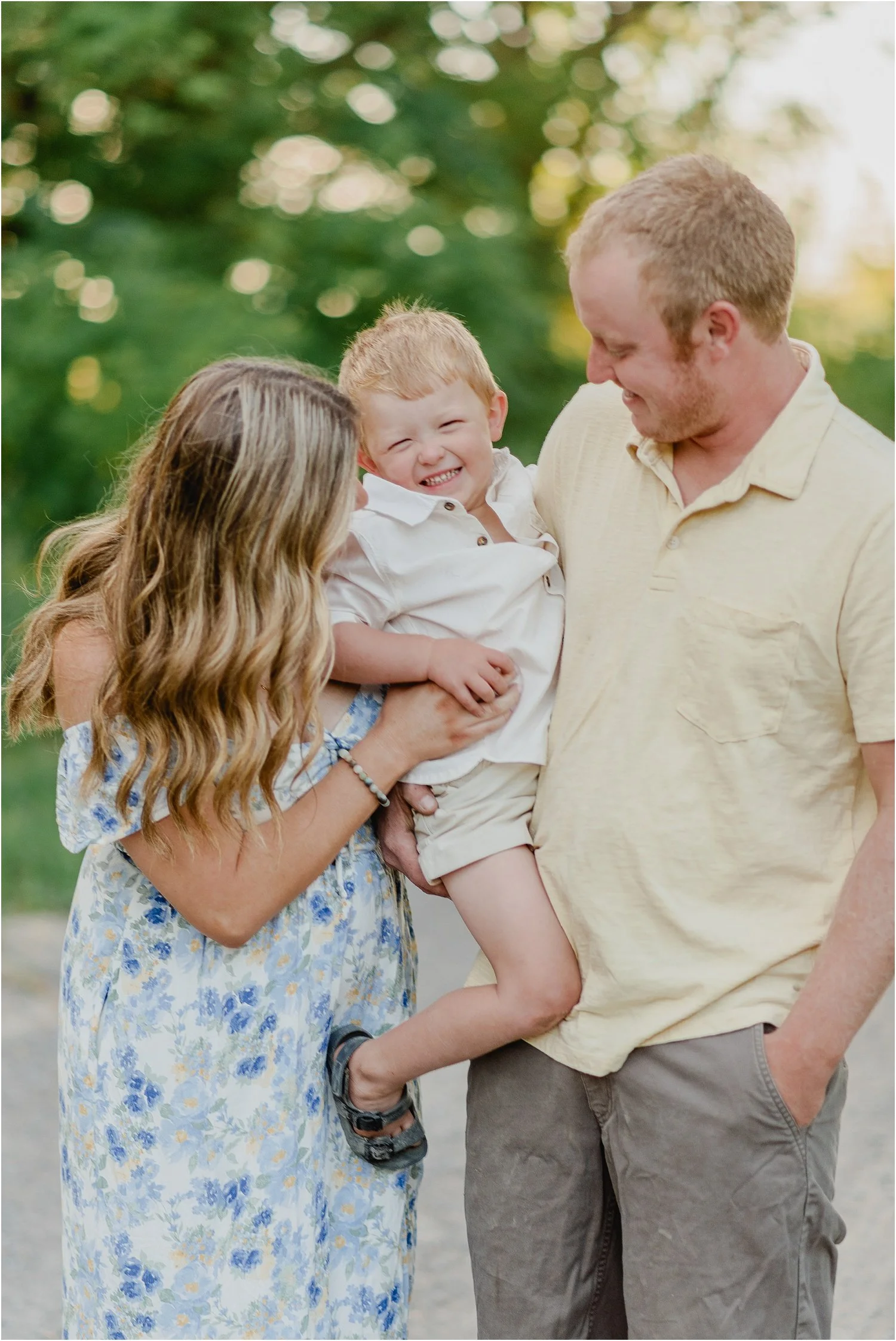 A Family Session on New Beginnings | At Home Family Session
