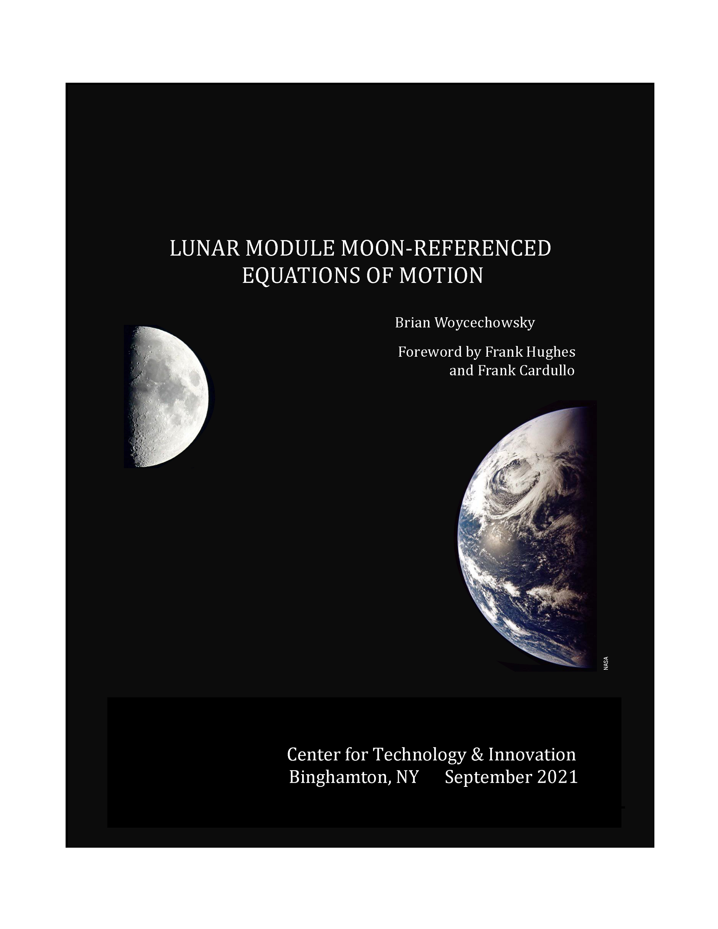 Lunar Module Moon-Referenced Equations of Motion