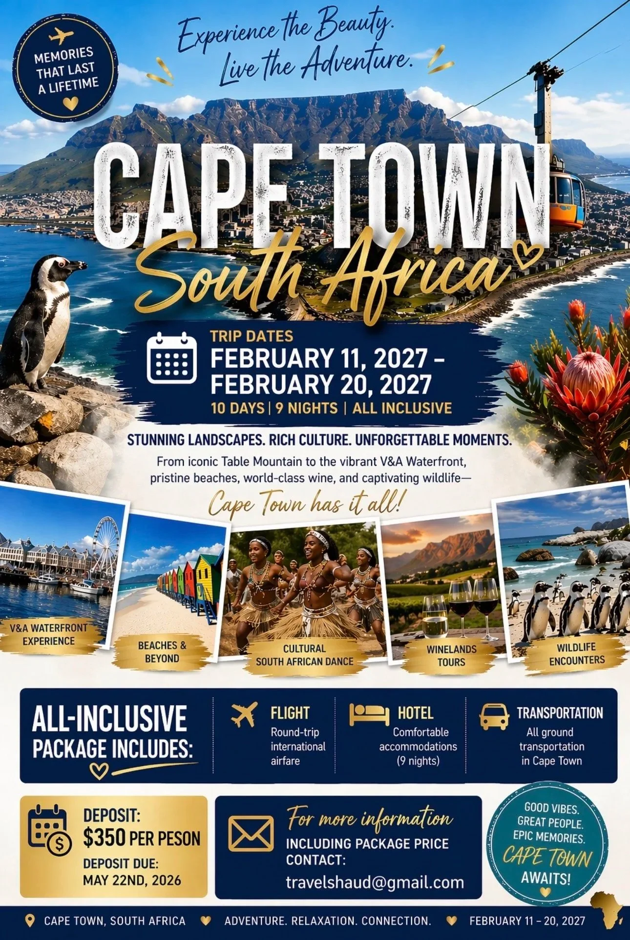 SOUTH AFRICA FEBRUARY 2027!