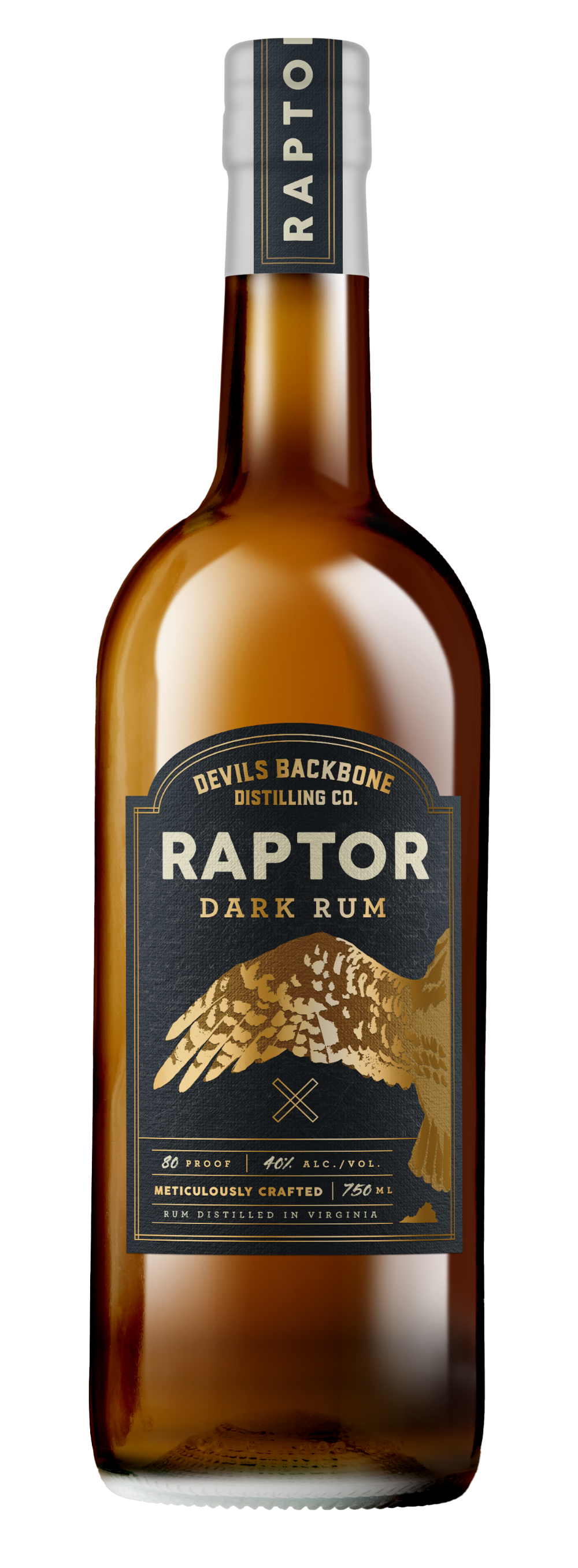 Raptor Dark Rum Bottle