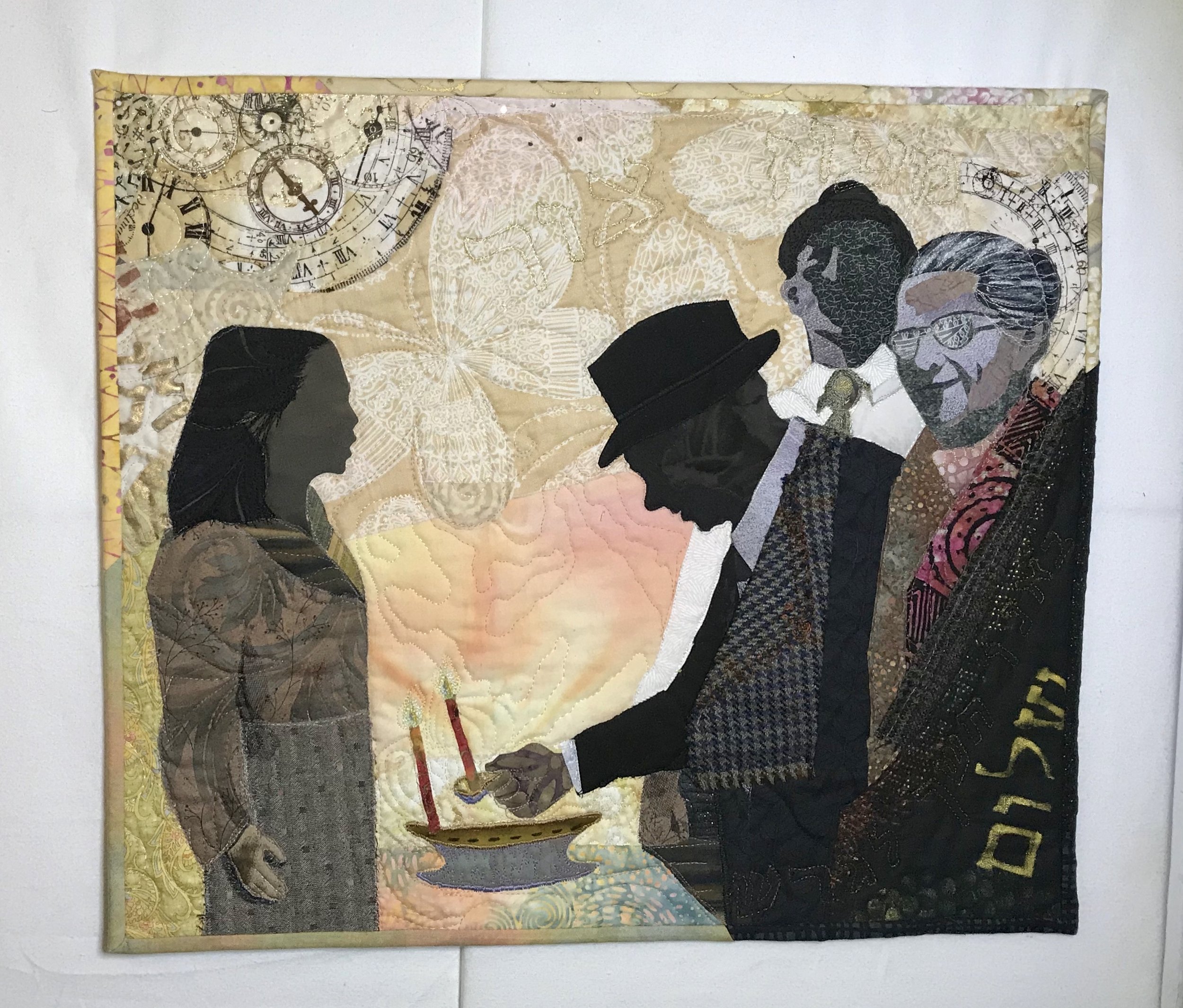 Memories from Chanukkah 1965. 19.5x17