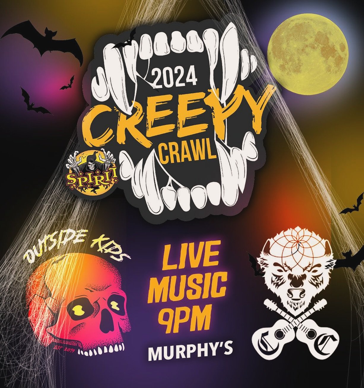 THIS WEEKENDS TODO LIST:
1) get weird
2) stay weird
3) be weird
4) be confusing
5) be confused

Come party with us and our homies @campcomfortmusic at Murphy&rsquo;s! Our second to last show of the year before we take a break and write OODLES of new 