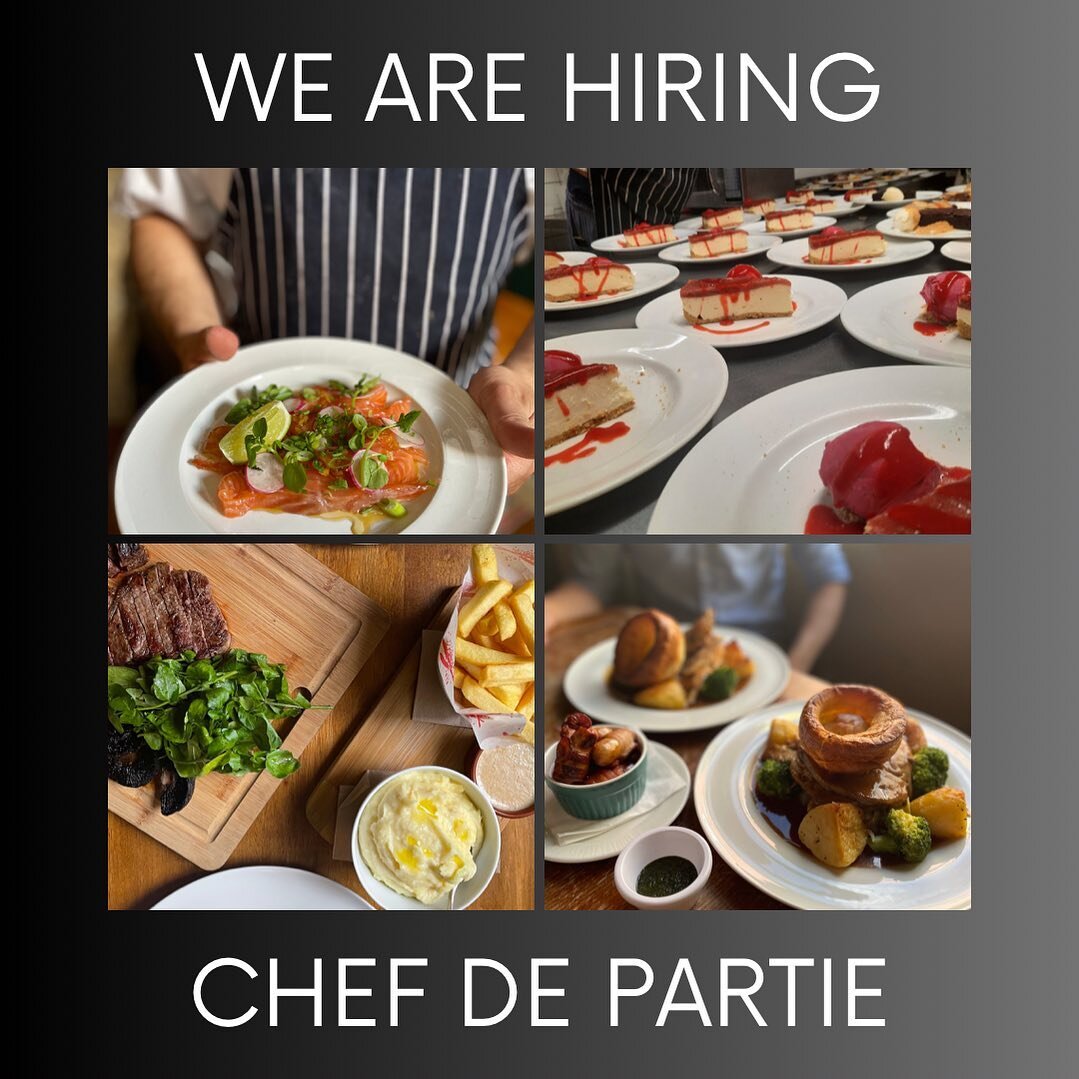 🚨 Job Opportunity 🚨 .

We are looking for a Chef de Partie to join our wonderful team here at the Lansdown !

From Sunday roasts to steak nights, homemade pasta, canap&eacute;s and formal dining - there&rsquo;s plenty going on under the tutorage of