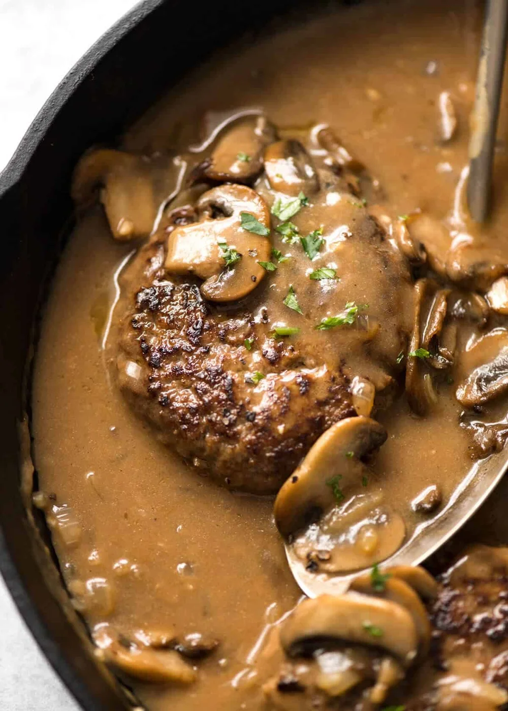Salisbury Brown Sauce Recipe For Steak Salisbury Steak Easy Swiss